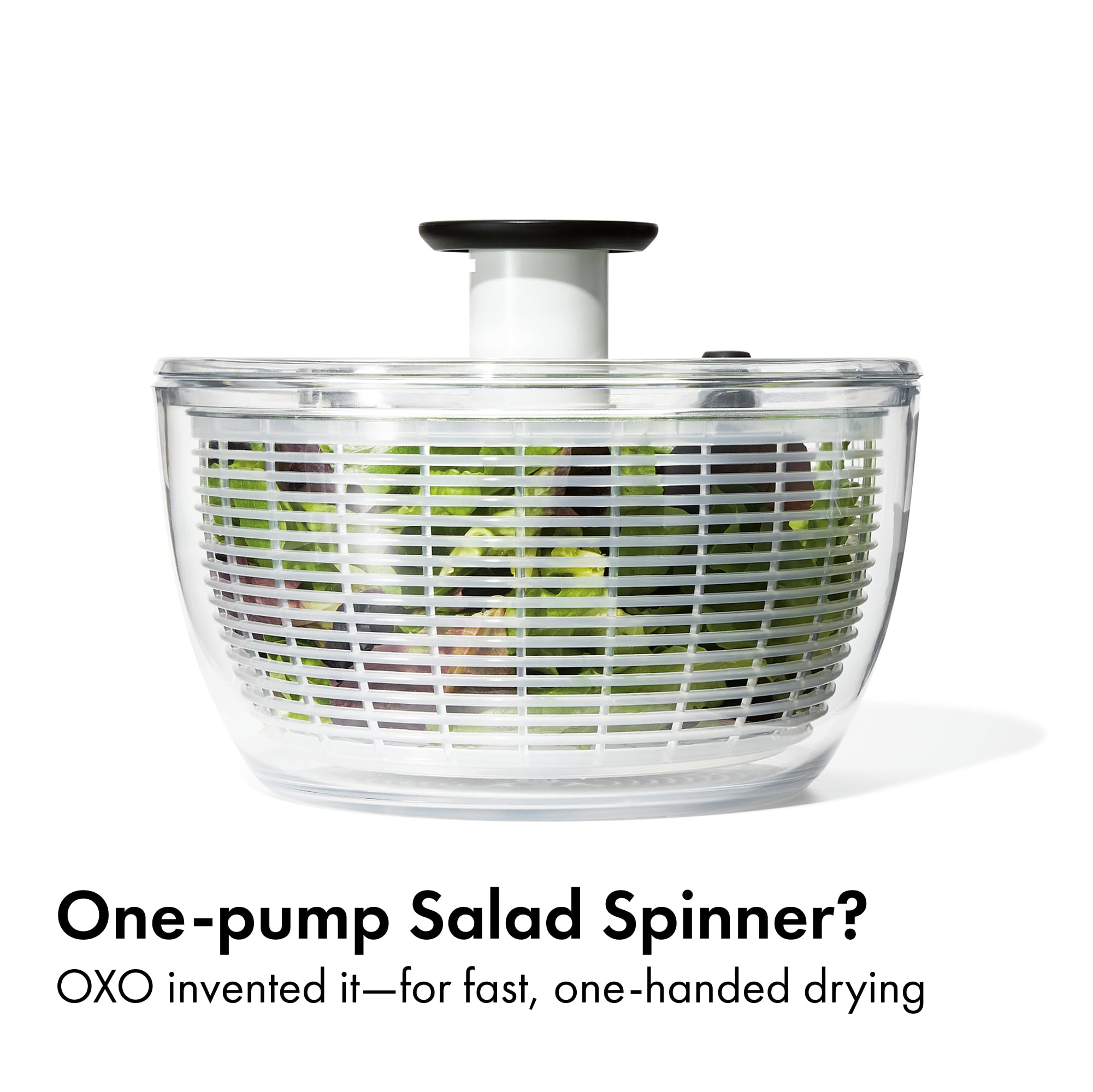 OXO Good Grips 6.22 Qt Salad Spinner, Vegetable Washer with Bowl & Strainer thumbnail