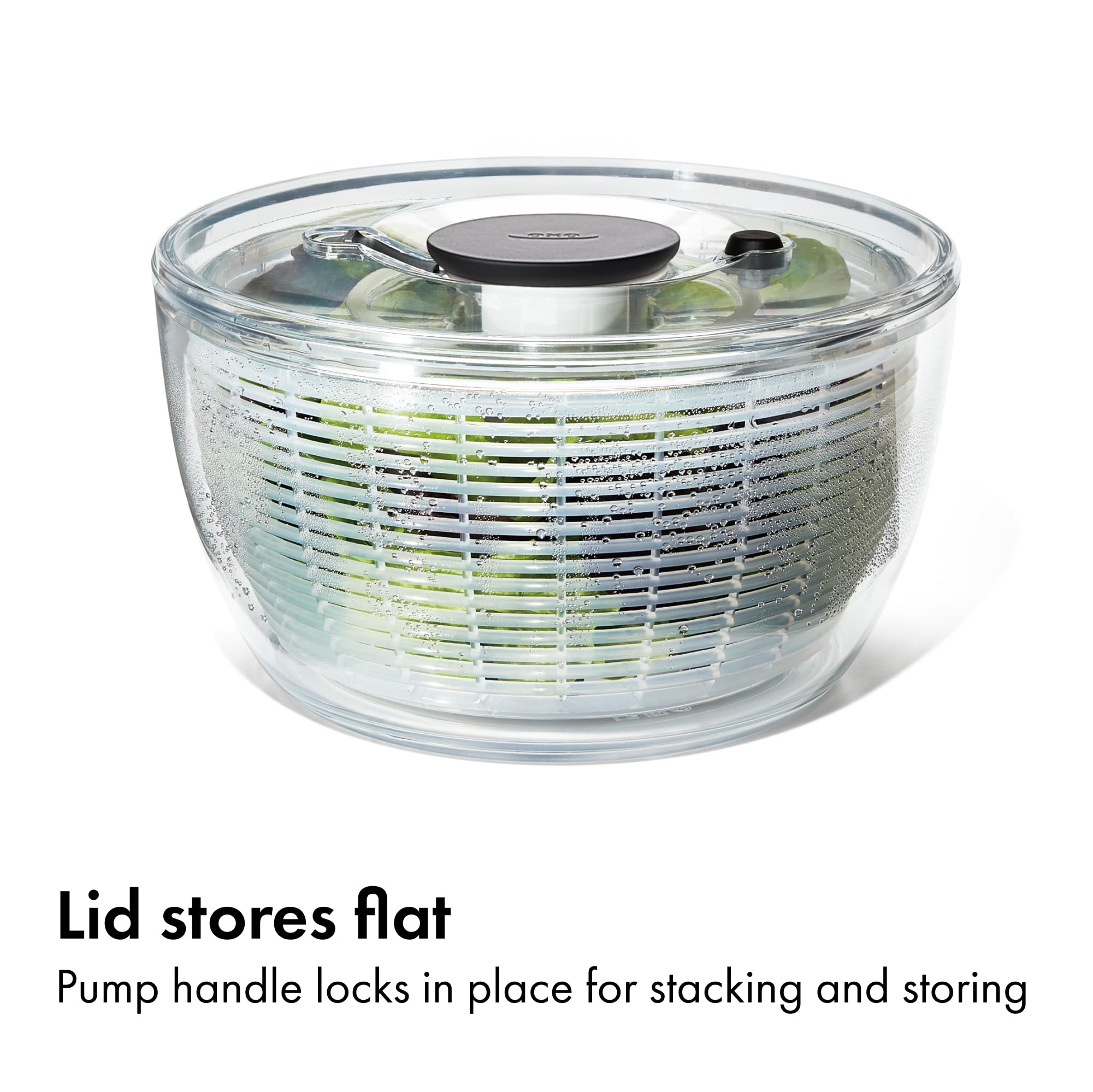OXO Good Grips 6.22 Qt Salad Spinner, Vegetable Washer with Bowl & Strainer thumbnail