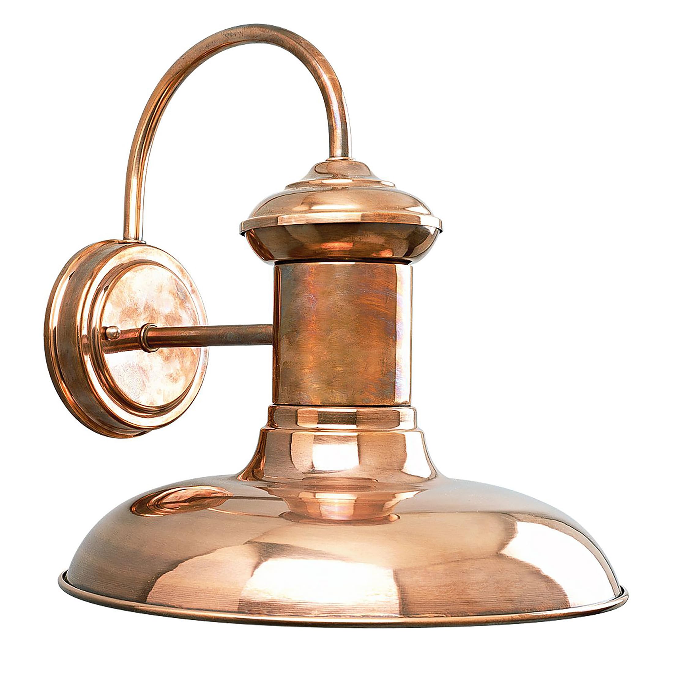 Progress Lighting Brookside Outdoor Wall Light, Copper
