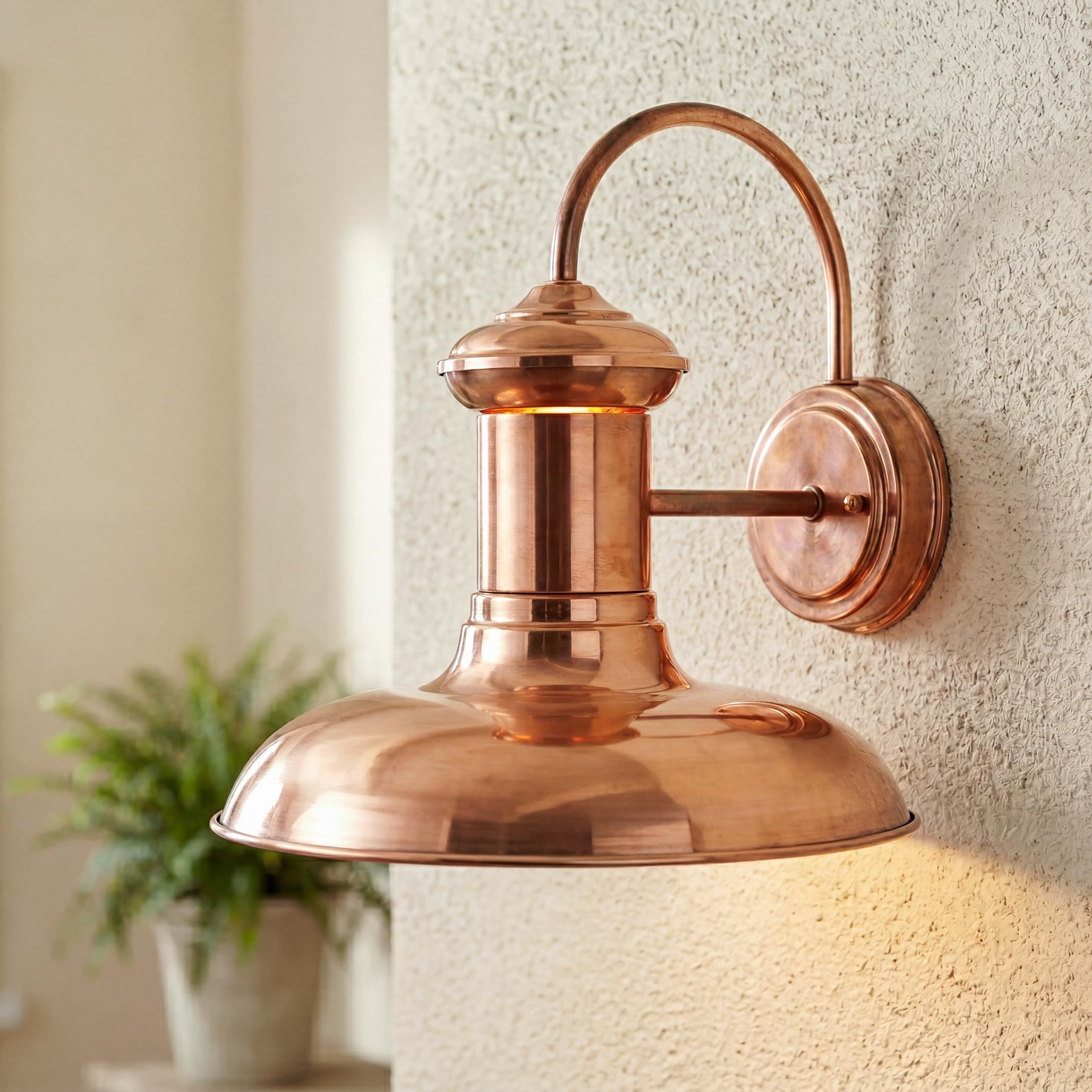 Progress Lighting Brookside Outdoor Wall Light, Copper thumbnail
