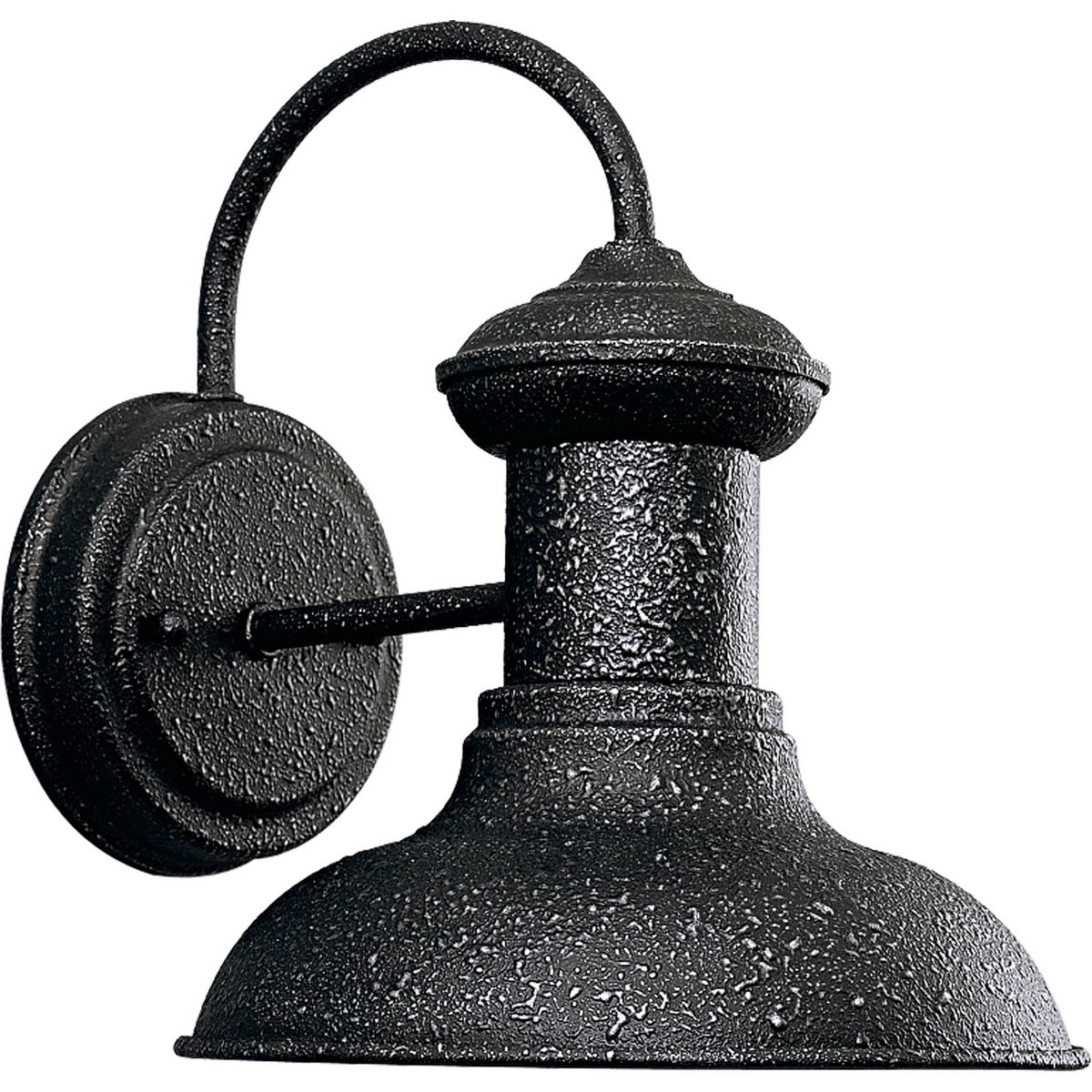 Progress Lighting Brookside Small Outdoor Wall Lantern Light, Gilded Iron