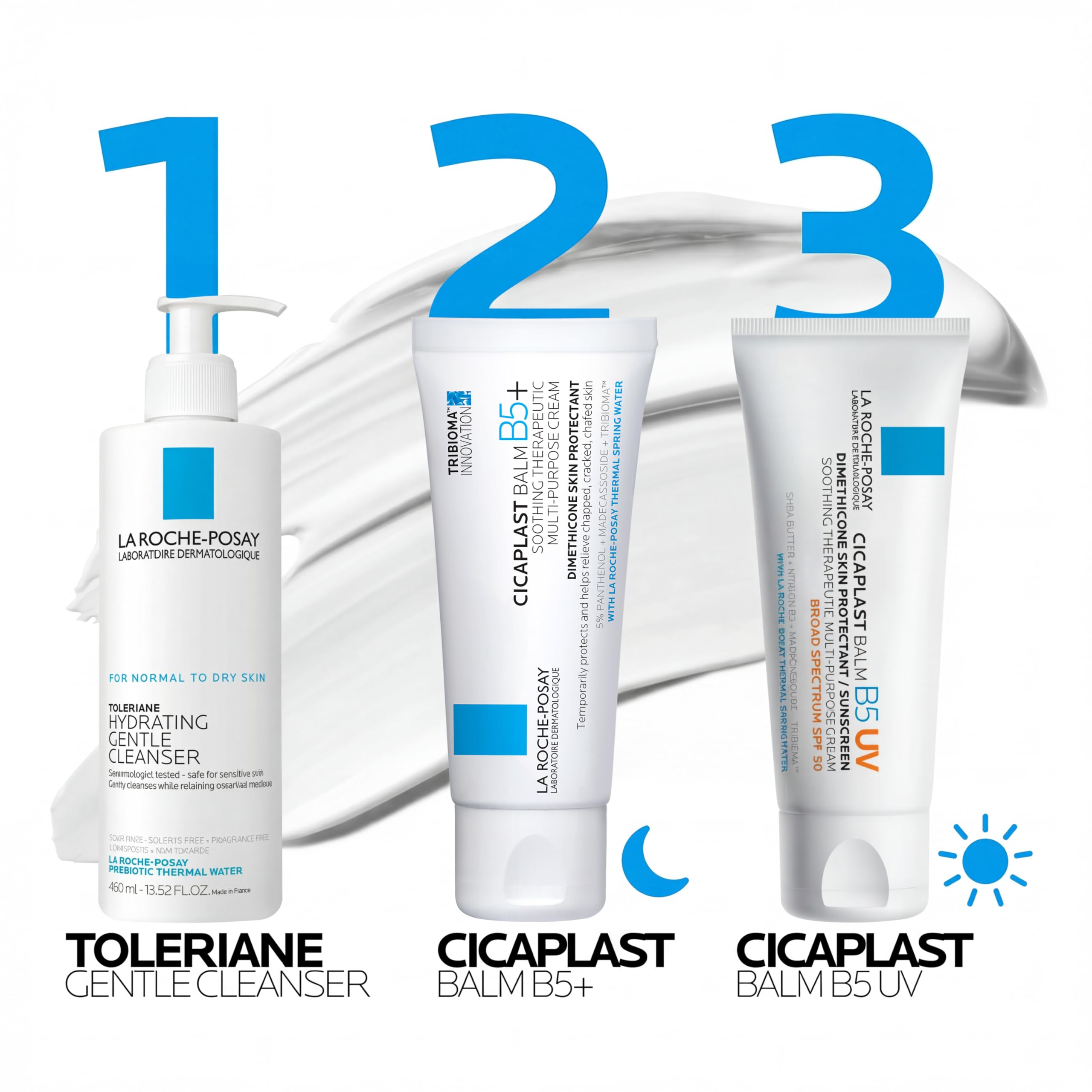 La Roche-Posay Cicaplast Balm B5, Barrier Repair Cream for Dry Skin thumbnail