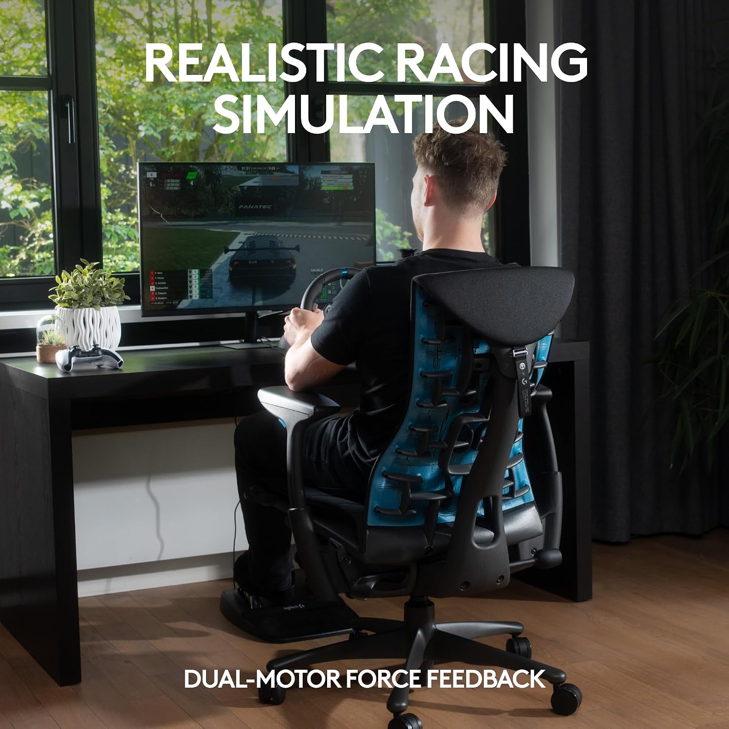 Logitech G29 Racing Wheel and Pedals for PS5/PS4/PC thumbnail
