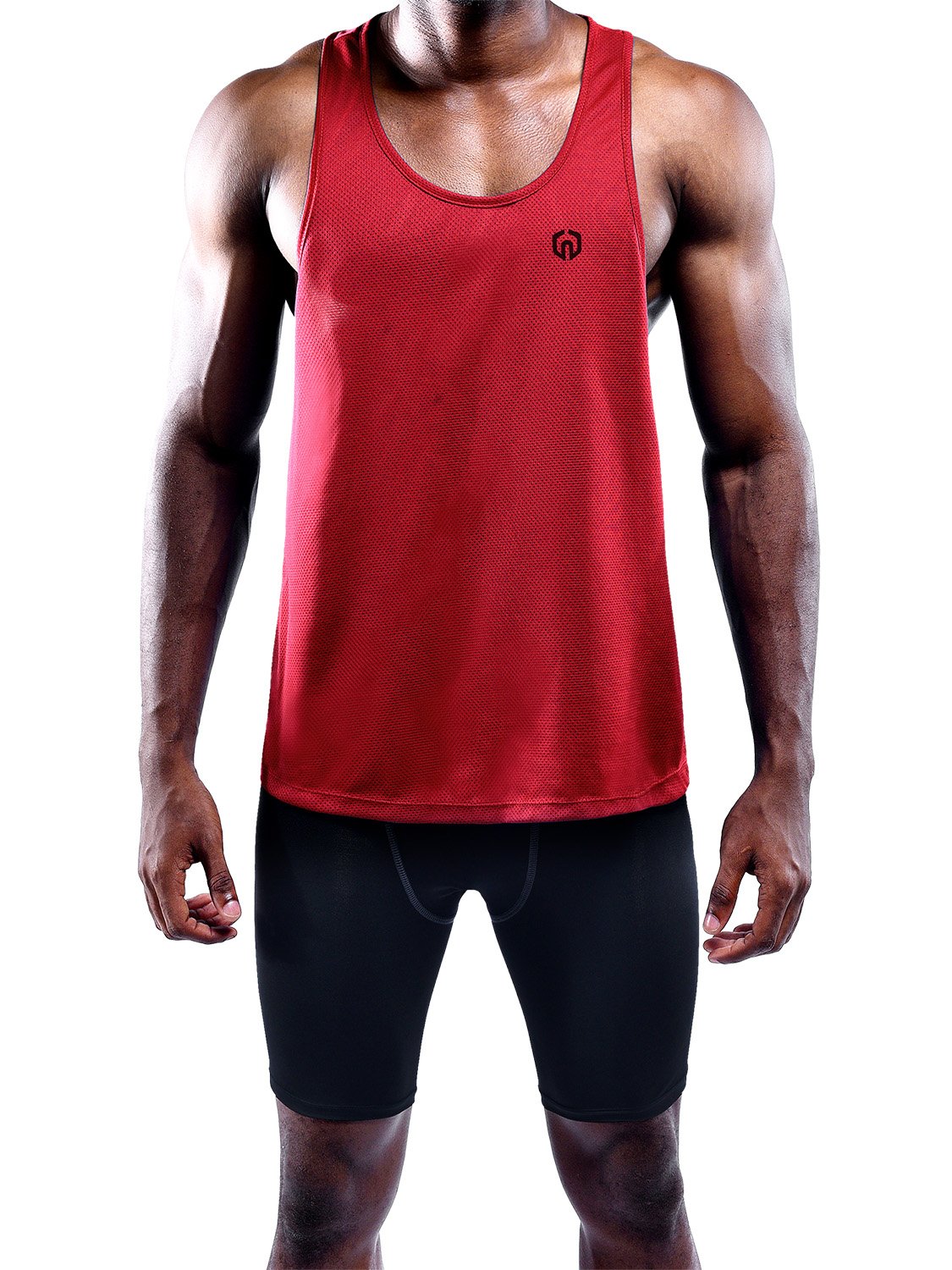 NELEUS Men's Workout Running Tank Top Sleeveless Gym Athletic Shirts thumbnail