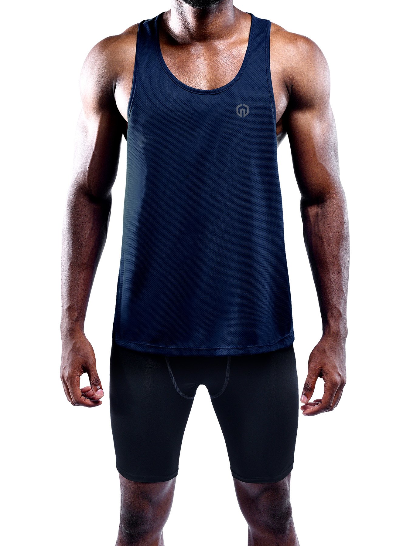 NELEUS Men's Workout Running Tank Top Sleeveless Gym Athletic Shirts thumbnail
