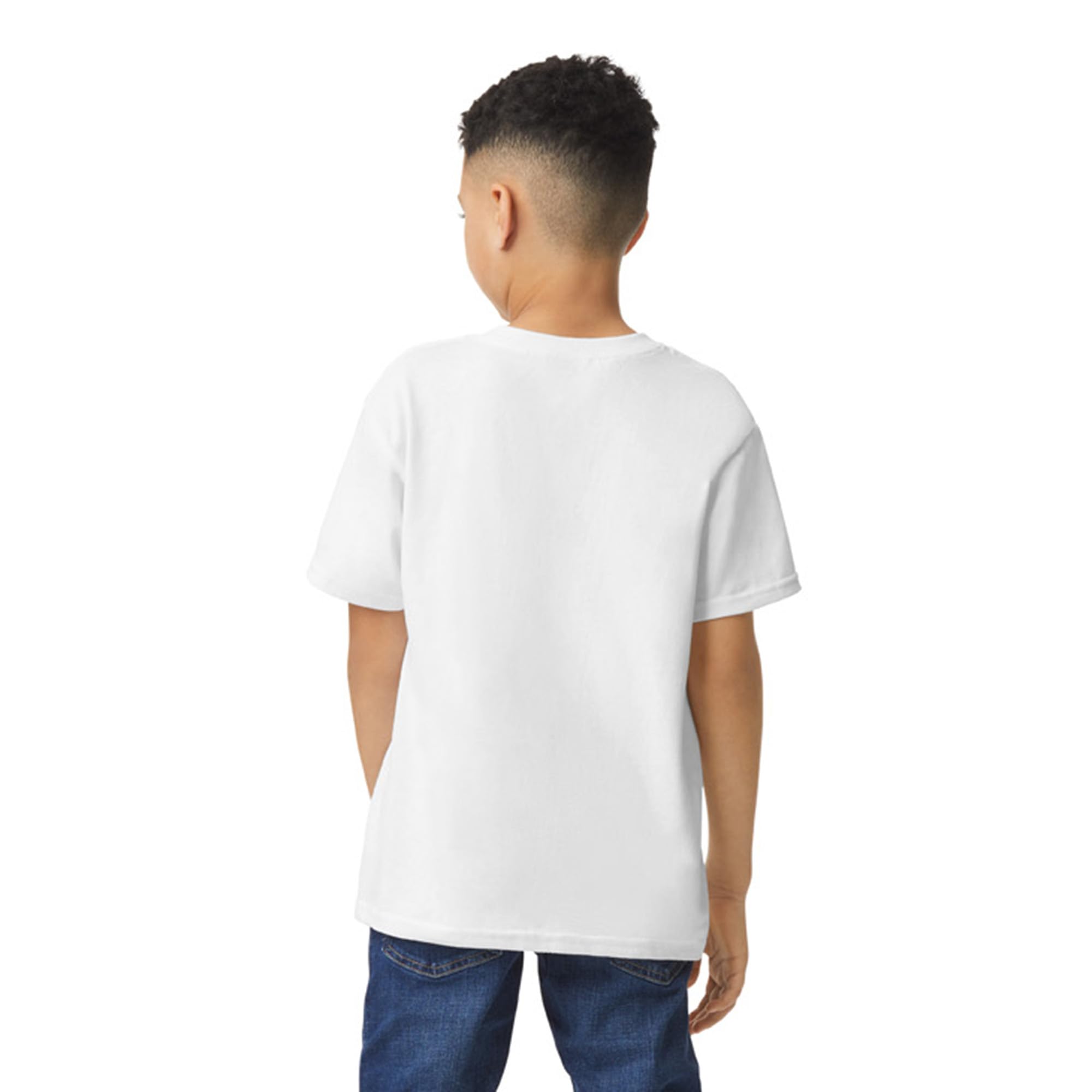 Gildan Unisex-Child Gildan Youth Heavy Cotton T-Shirt, Style G5000b, 2-Pack thumbnail