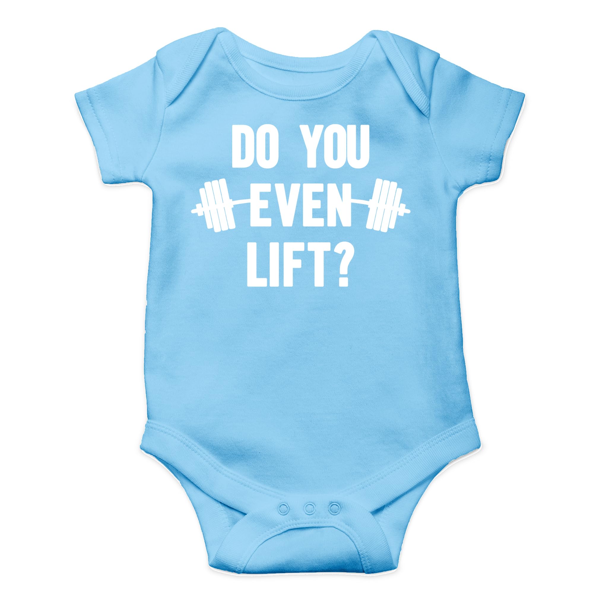 AW Fashions Do You Even Lift? Baby Bodysuit Cute, Fitness-Themed Outfit for Newborn & Infants Romper
