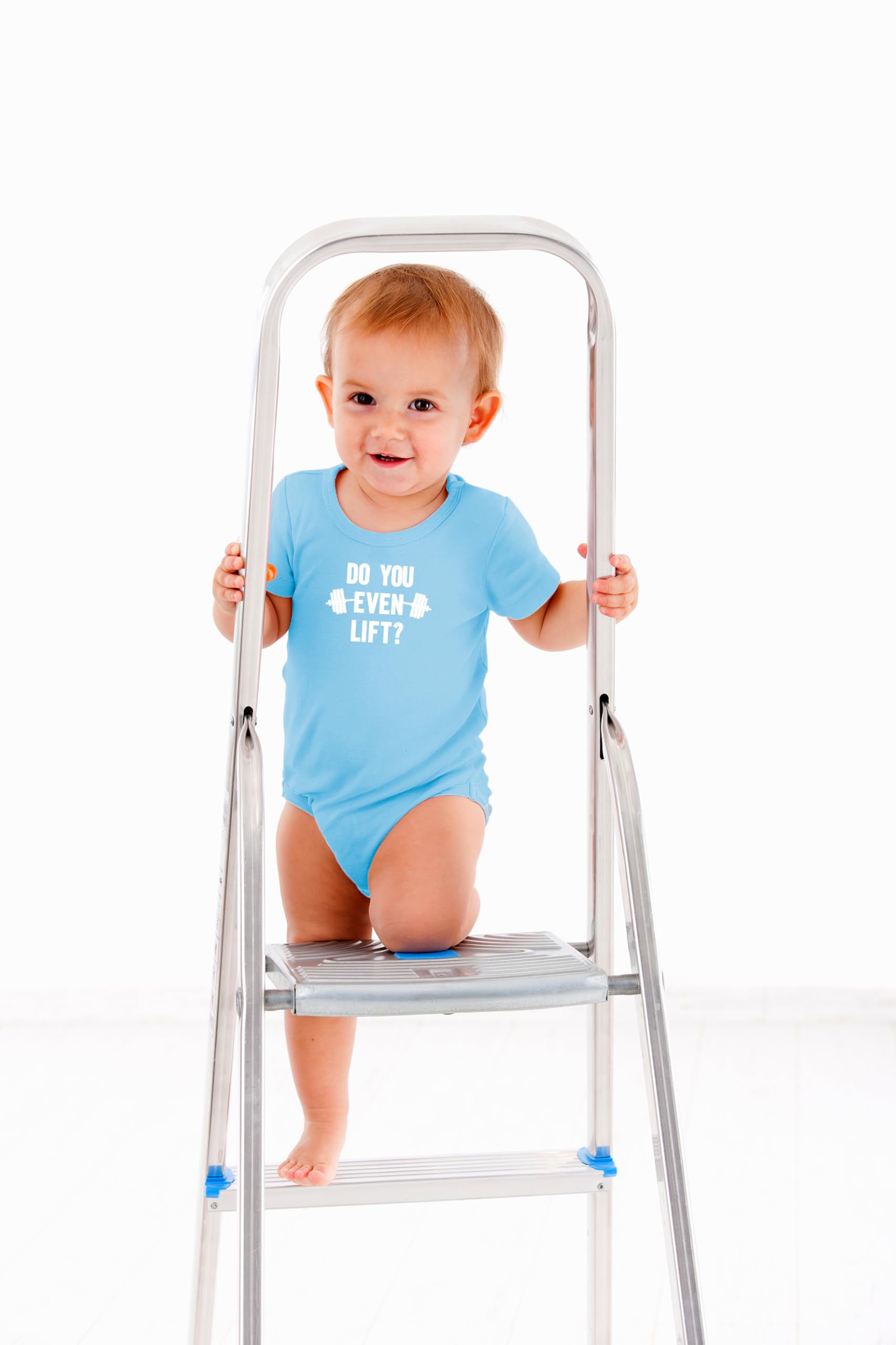 AW Fashions Do You Even Lift? Baby Bodysuit Cute, Fitness-Themed Outfit for Newborn & Infants Romper thumbnail
