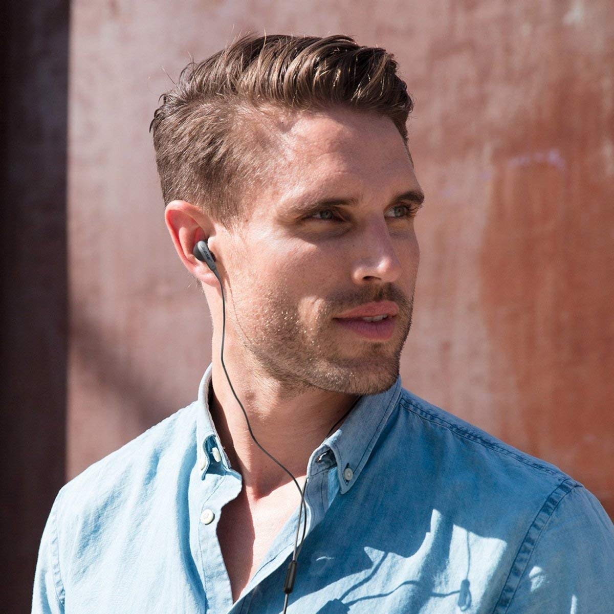 Bose SoundSport In-Ear Headphones For Apple Devices (741776-0010) - Charcoal (Renewed) thumbnail