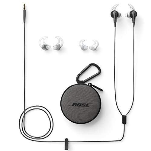 Bose SoundSport In-Ear Headphones For Apple Devices (741776-0010) - Charcoal (Renewed) thumbnail
