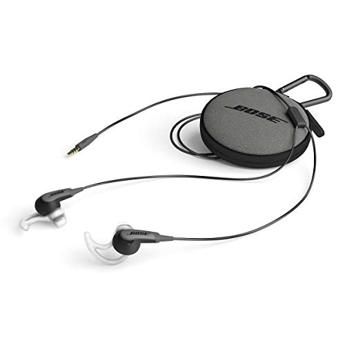 Bose SoundSport In-Ear Headphones For Apple Devices (741776-0010) - Charcoal (Renewed) thumbnail