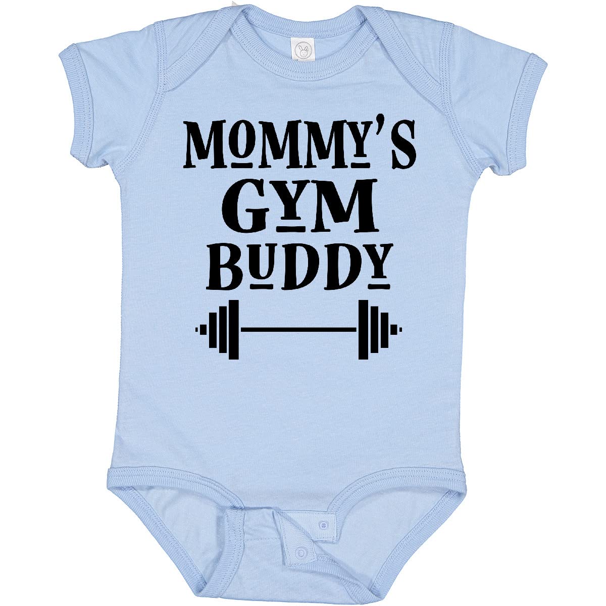 inktastic Mommy Gym Buddy Workout Baby Bodysuit thumbnail