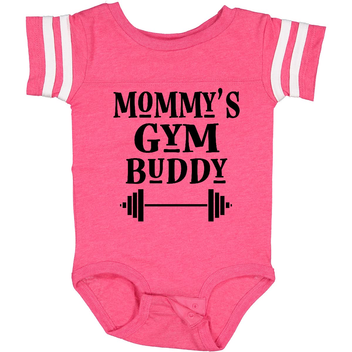 inktastic Mommy Gym Buddy Workout Baby Bodysuit thumbnail