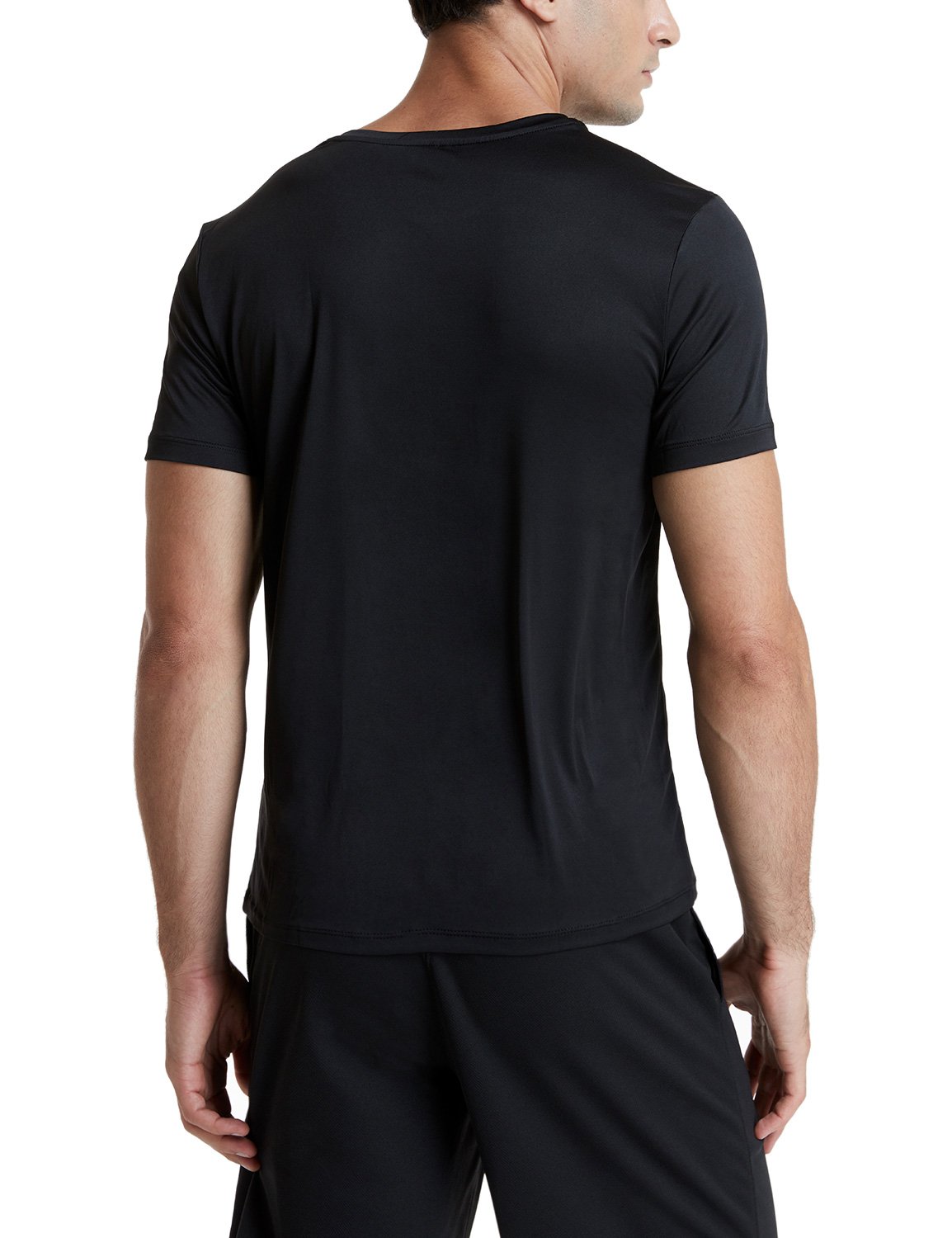 ATHLIO Men's Workout Running Shirts, Sun Protection Quick Dry Athletic Shirts, Short Sleeve Gym T-Shirts thumbnail