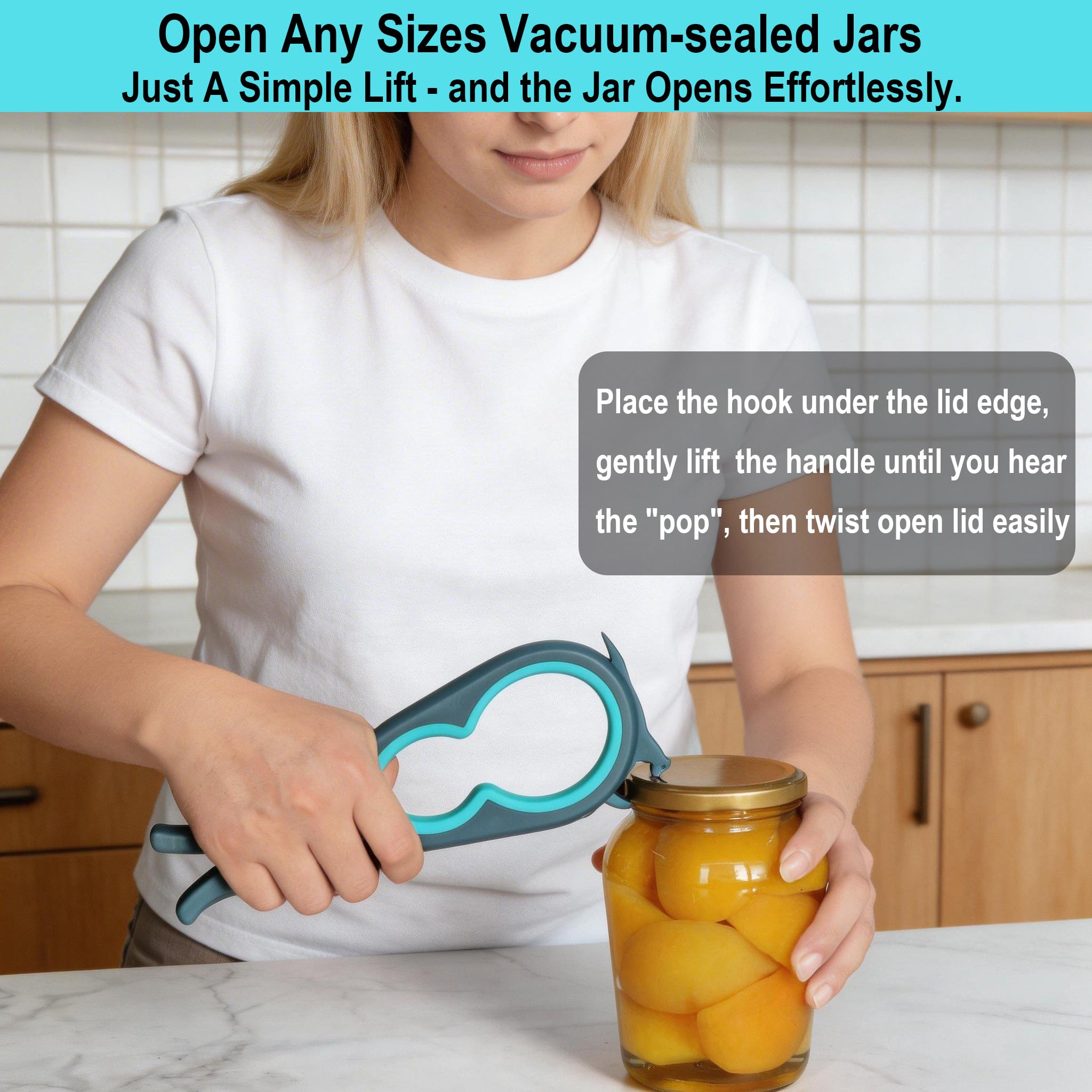 Otstar Jar Opener & Bottle Opener for Seniors with Arthritis, Weak Hands thumbnail