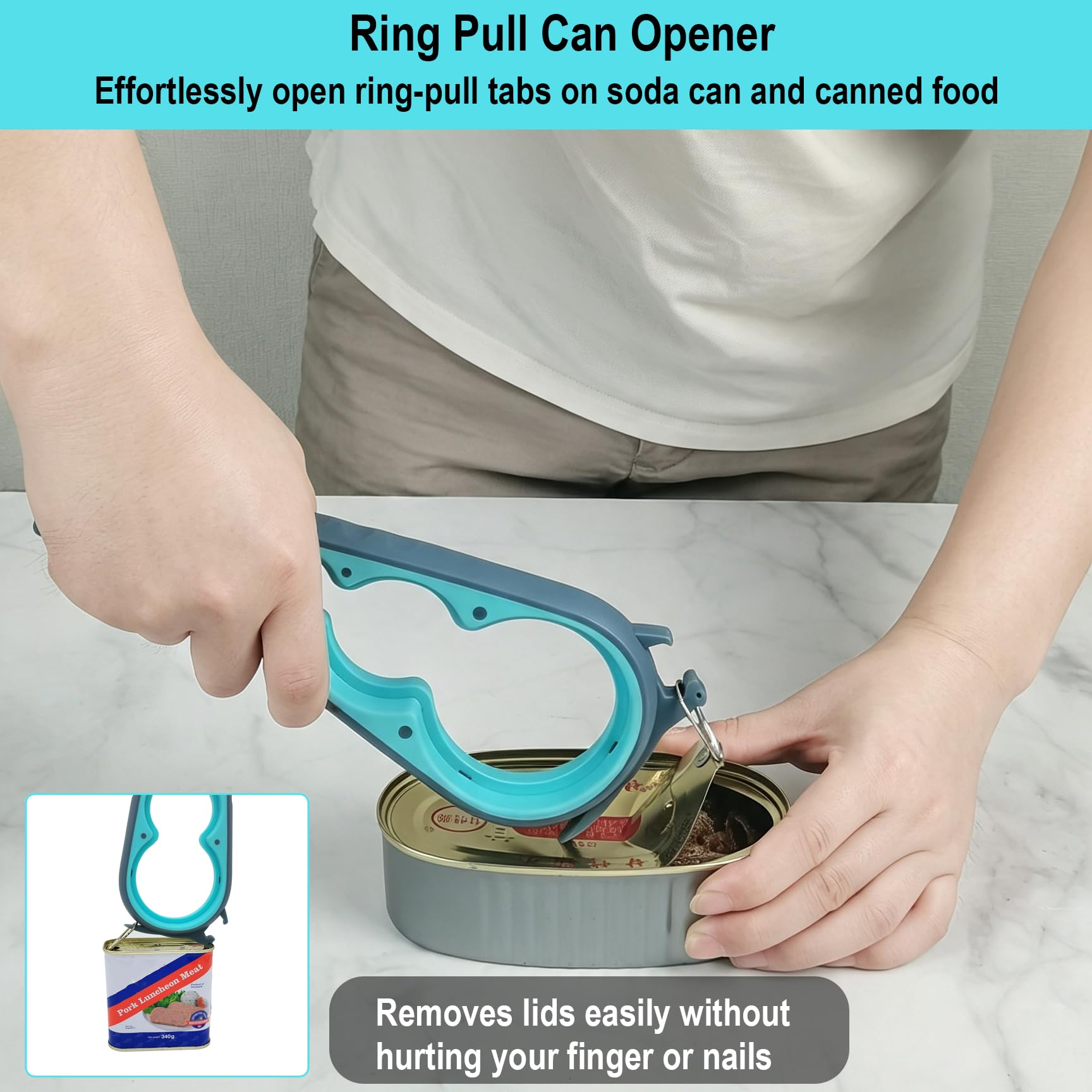 Otstar Jar Opener & Bottle Opener for Seniors with Arthritis, Weak Hands thumbnail
