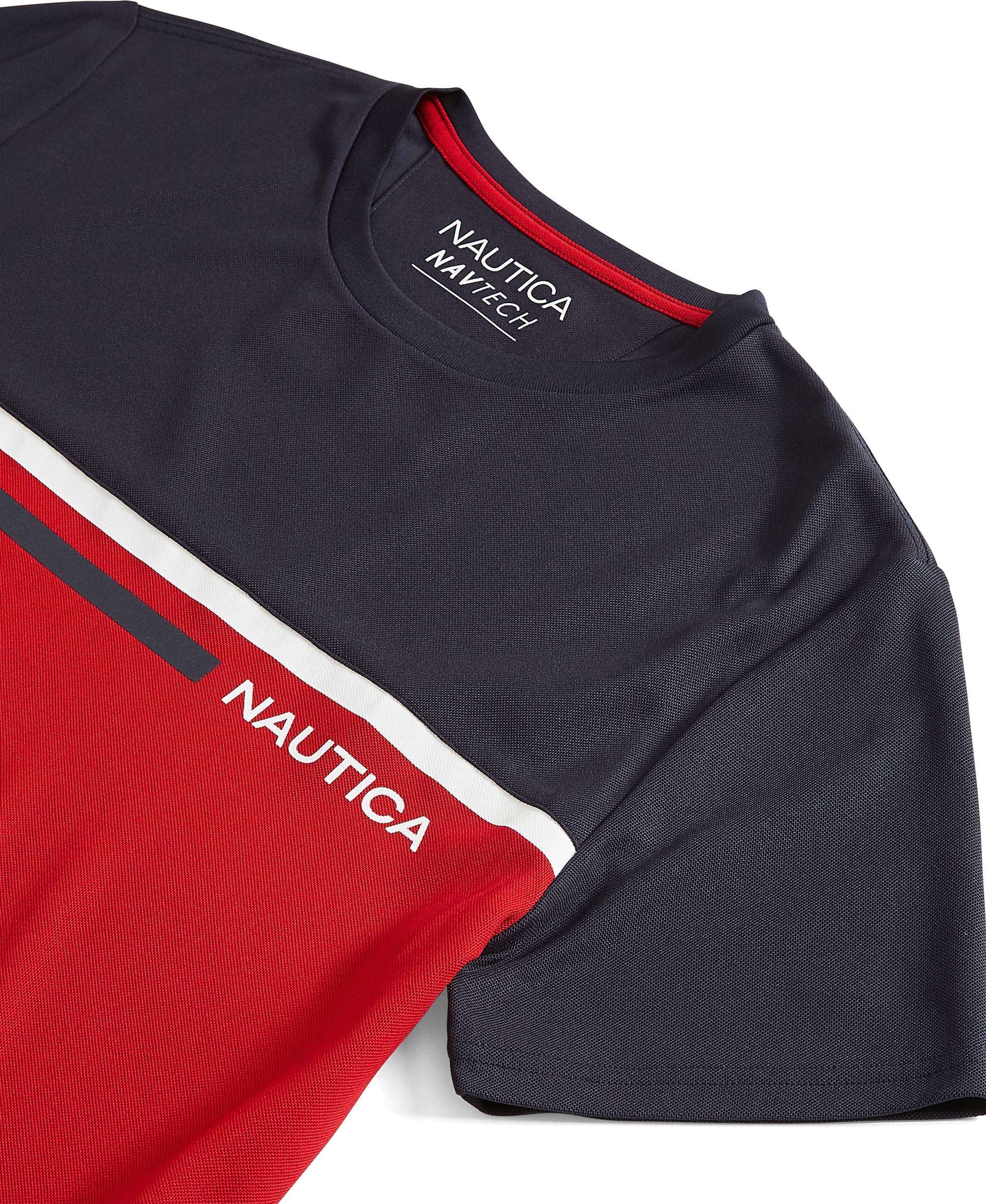 Nautica Men's Nautica Men's Navtech Colorblock Tee thumbnail