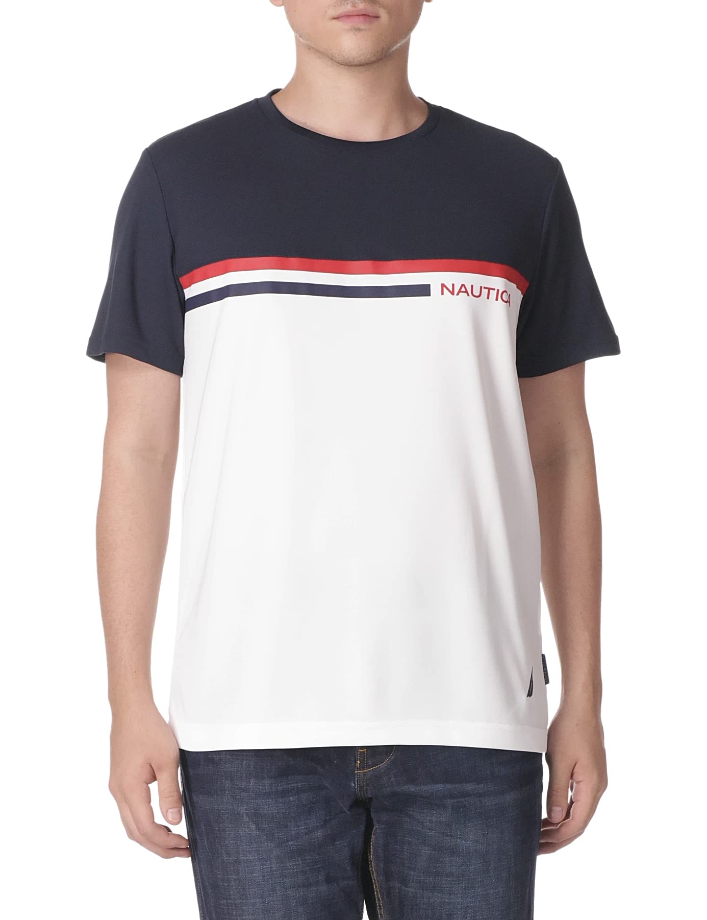 Nautica Men's Nautica Men's Navtech Colorblock Tee thumbnail