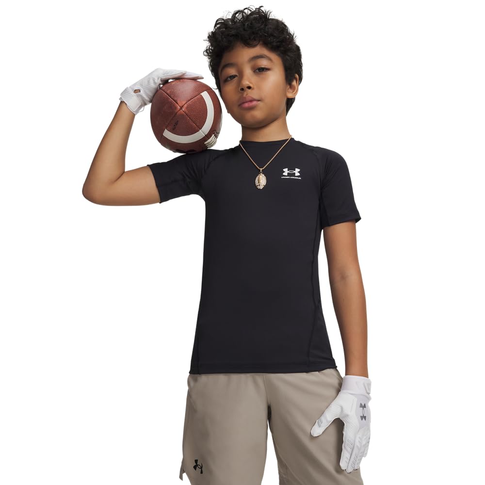 Under Armour Kids HeatGear Armour Short Sleeve (Big Kid) thumbnail