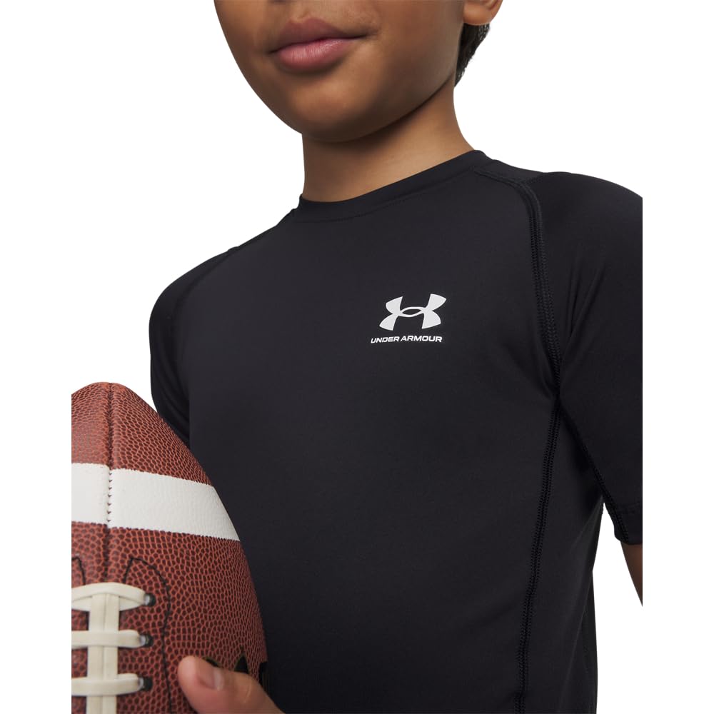 Under Armour Kids HeatGear Armour Short Sleeve (Big Kid) thumbnail