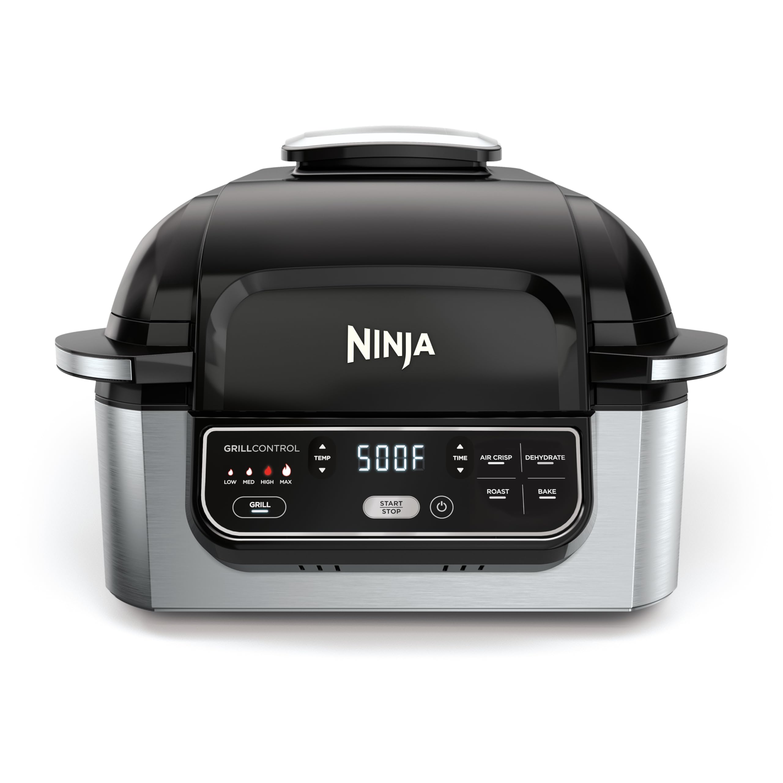 Ninja® Foodi® Smart XL 6-in-1 Indoor Grill & Air Fryer, Black/Silver, FG551 thumbnail