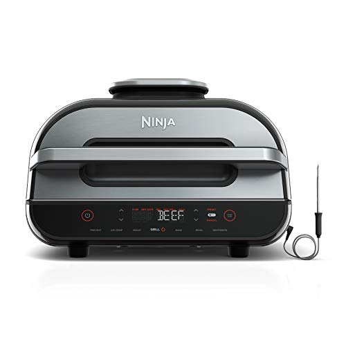 Ninja® Foodi® Smart XL 6-in-1 Indoor Grill & Air Fryer, Black/Silver, FG551 thumbnail