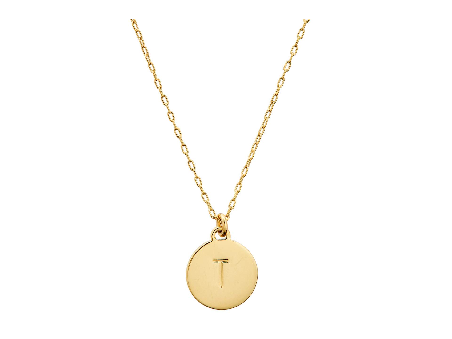 kate spade new york Gold Initial Mini Pendant thumbnail