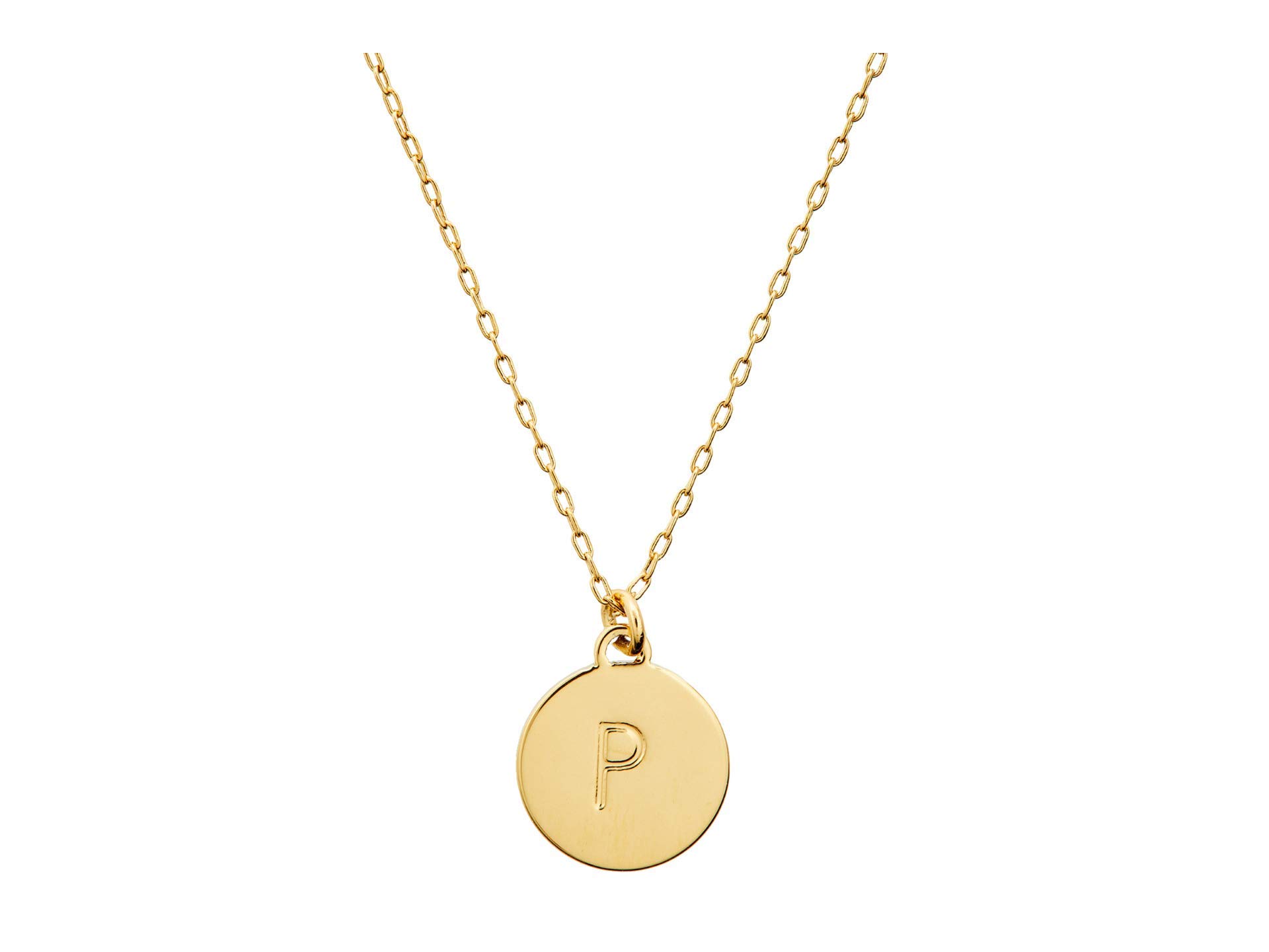 kate spade new york Gold Initial Mini Pendant thumbnail