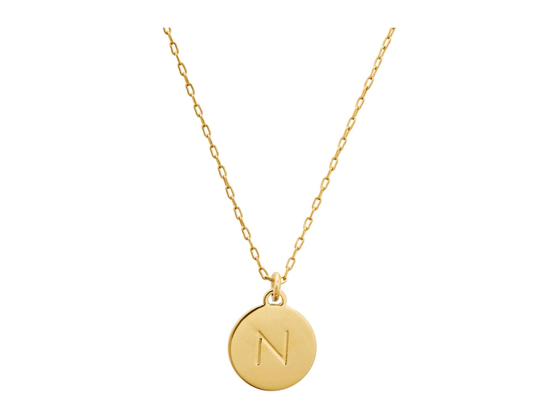 kate spade new york Gold Initial Mini Pendant thumbnail