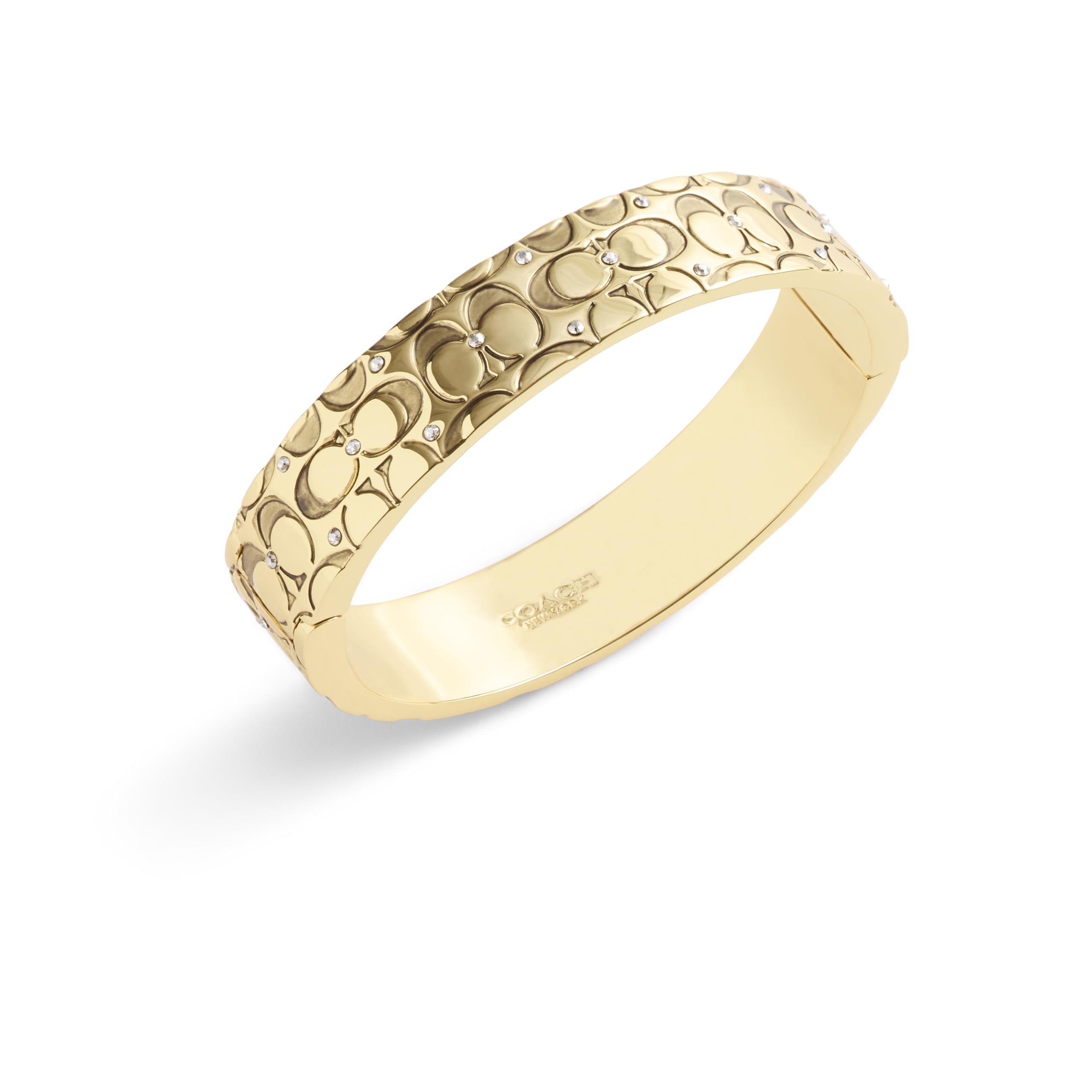 Coach Women's Signature Quilted Bangle Bracelet thumbnail