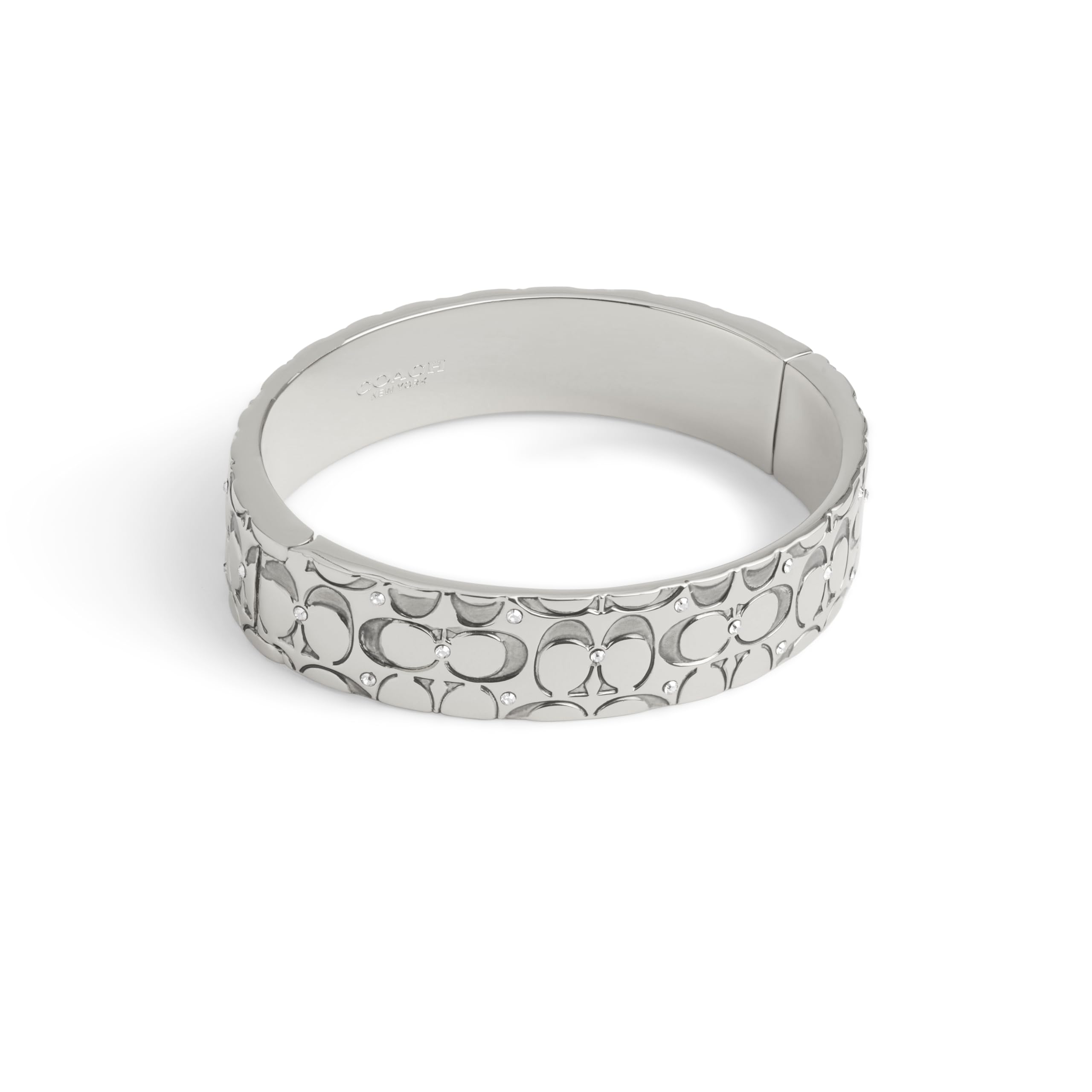 Coach Women's Signature Quilted Bangle Bracelet thumbnail