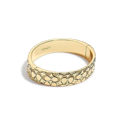 Coach Women's Signature Quilted Bangle Bracelet thumbnail