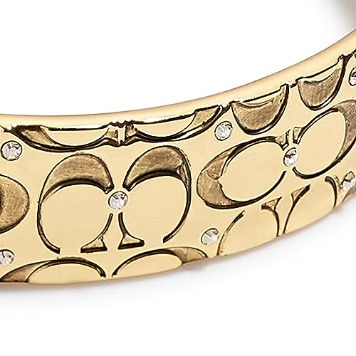 Coach Women's Signature Quilted Bangle Bracelet thumbnail