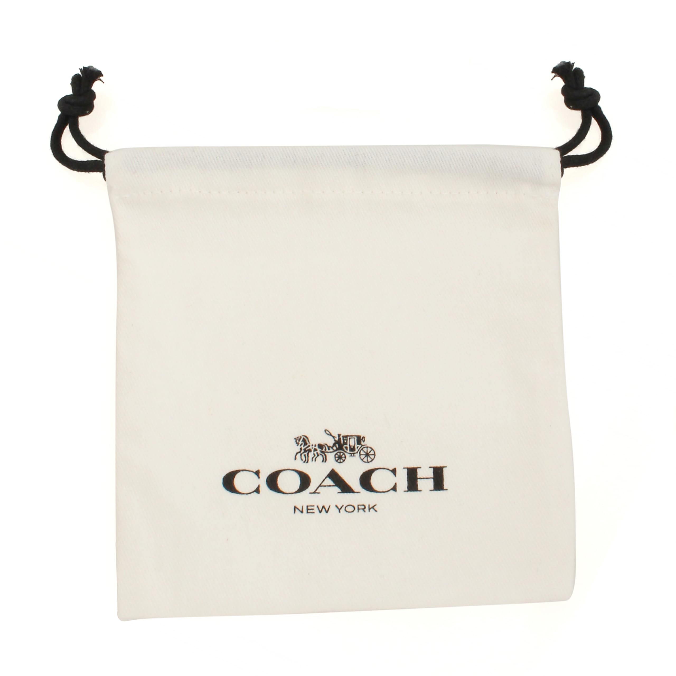 COACH Quilted C Huggie Earrings thumbnail