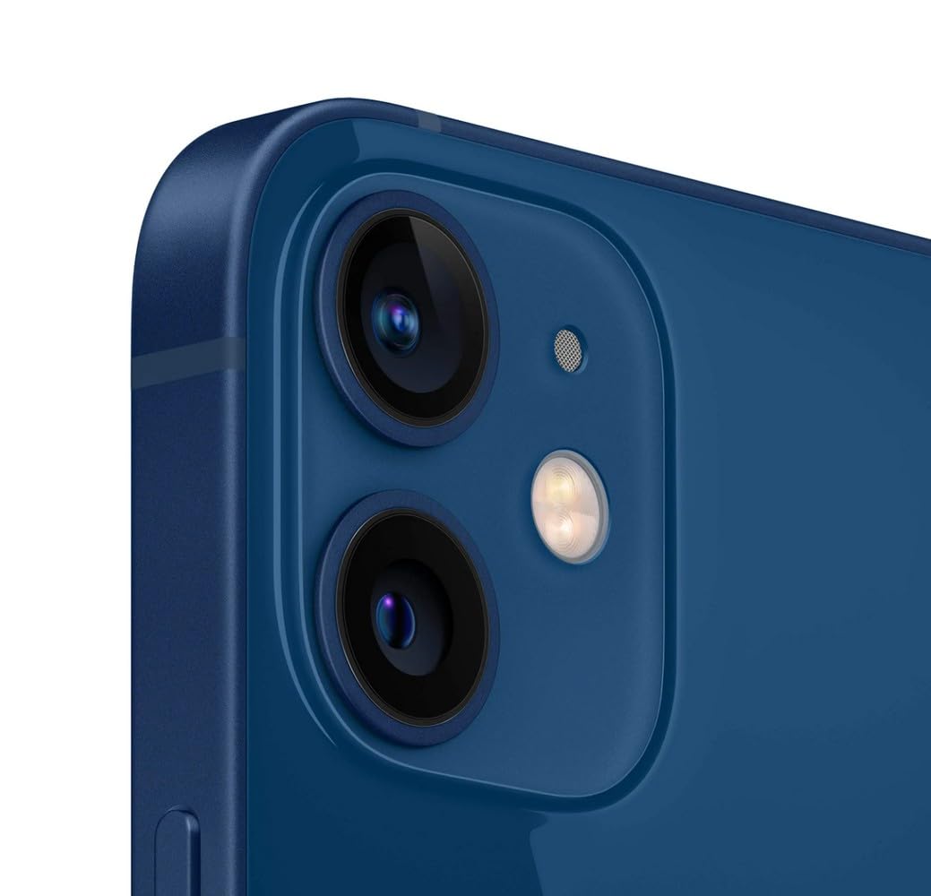 Apple iPhone 12 Mini, 64GB, Blue - Unlocked (Renewed) thumbnail