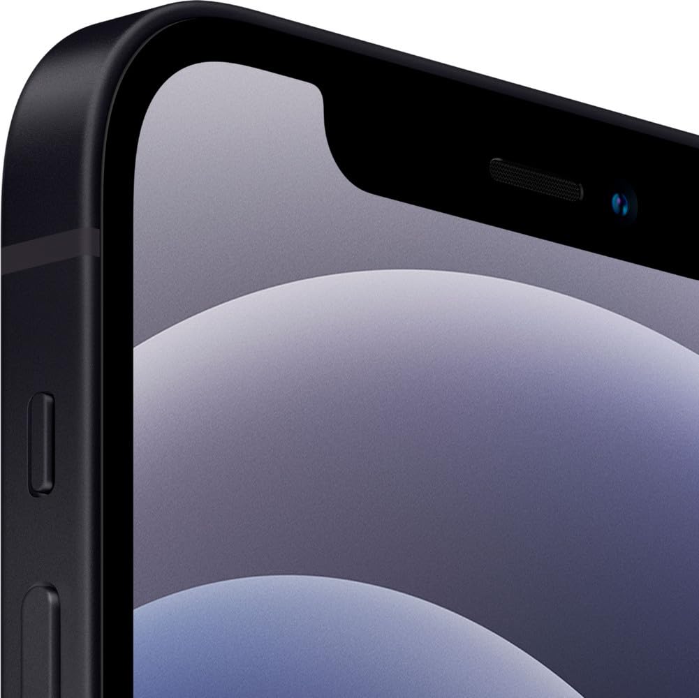 Apple iPhone 12, 64GB, Black - Unlocked (Renewed) thumbnail
