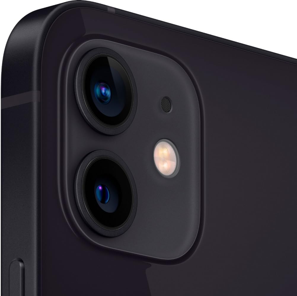 Apple iPhone 12, 64GB, Black - Unlocked (Renewed) thumbnail