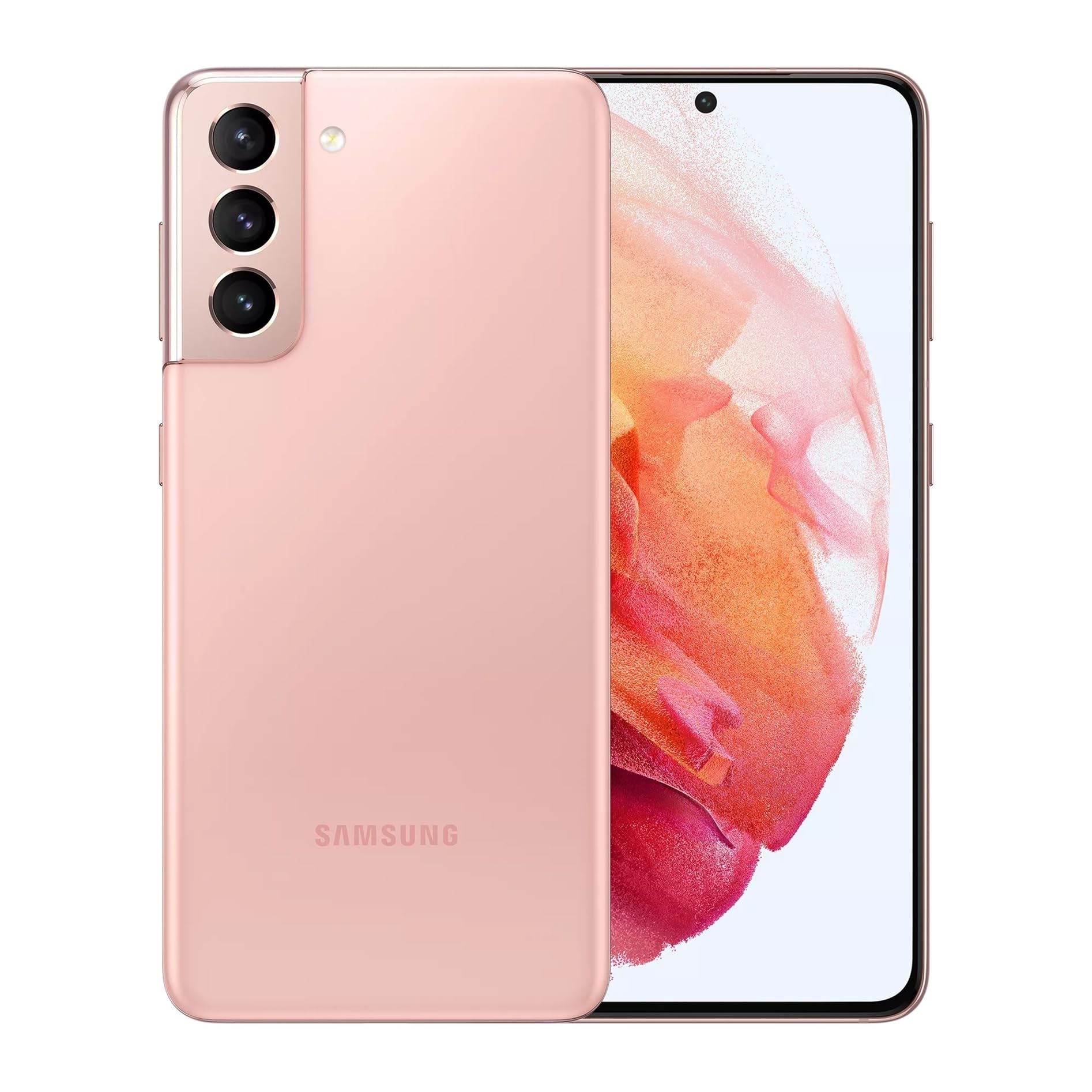 Samsung Galaxy S21 5G, US Version, 128GB, Phantom Pink - AT&T (Renewed)