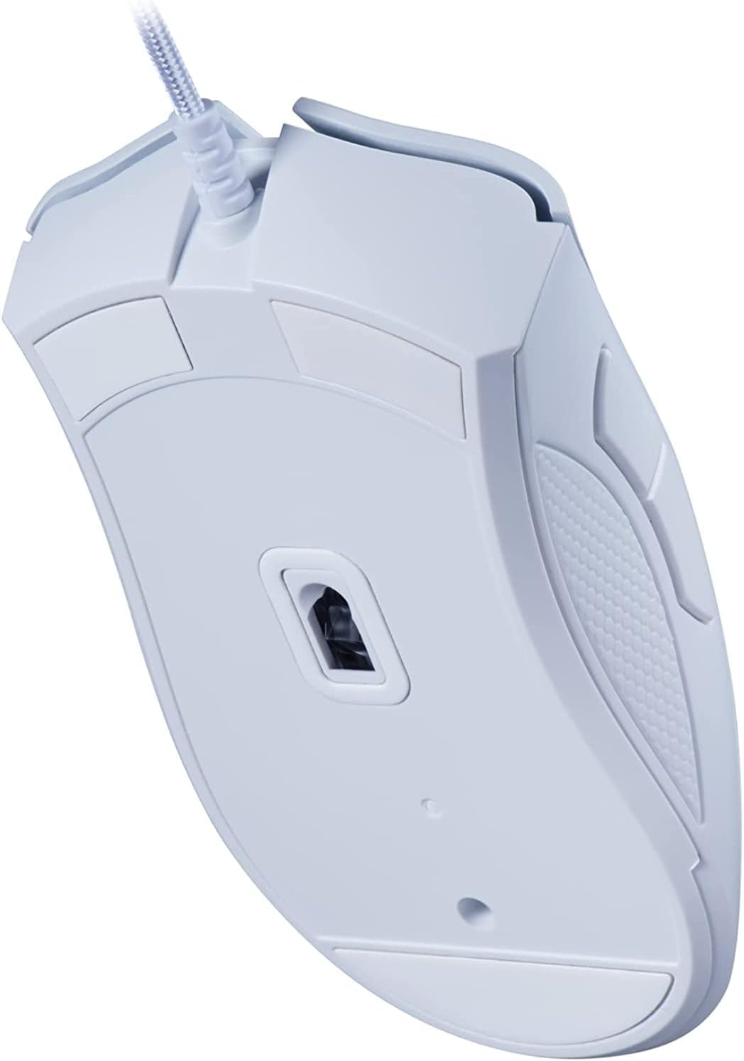 Razer DeathAdder Essential Gaming Mouse: 6400 DPI Optical Sensor - 5 Programmable Buttons - Mechanical Switches - Rubber Side Grips - Mercury White thumbnail