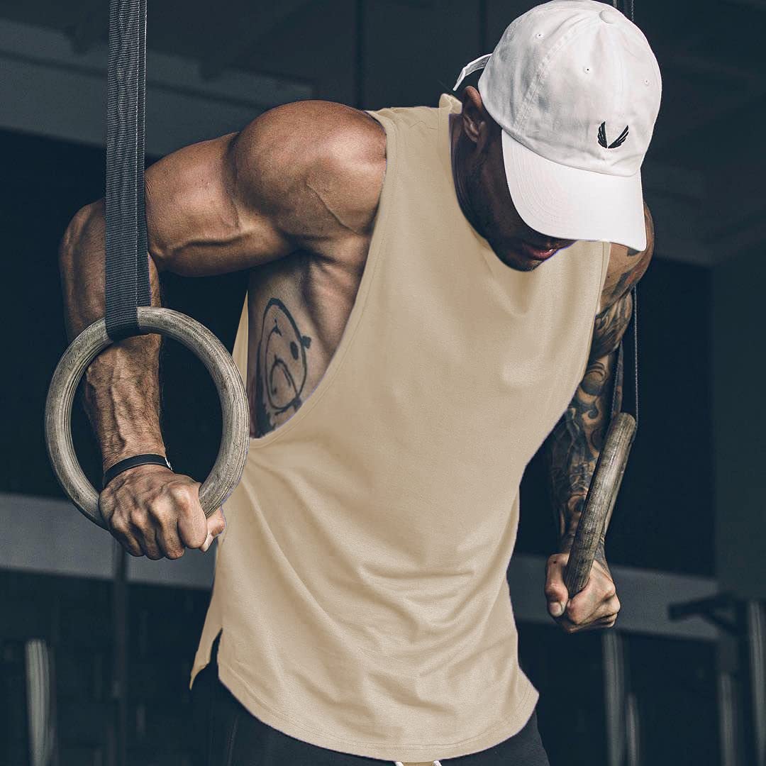 COOFANDY Men Workout Tank Top 2 Pack Gym Bodybuilding Sleeveless Muscle T Shirts thumbnail