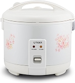 CUCKOO Micom Fuzzy Logic Rice Cooker, 6-Cup Cooked, White, CR-0375FW thumbnail
