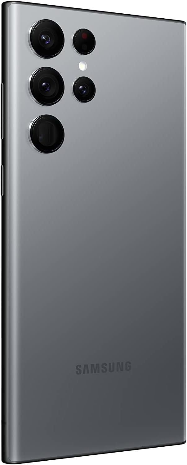Samsung Galaxy S22 Ultra 5G, US Version, 128GB, Graphite - Unlocked (Renewed) thumbnail