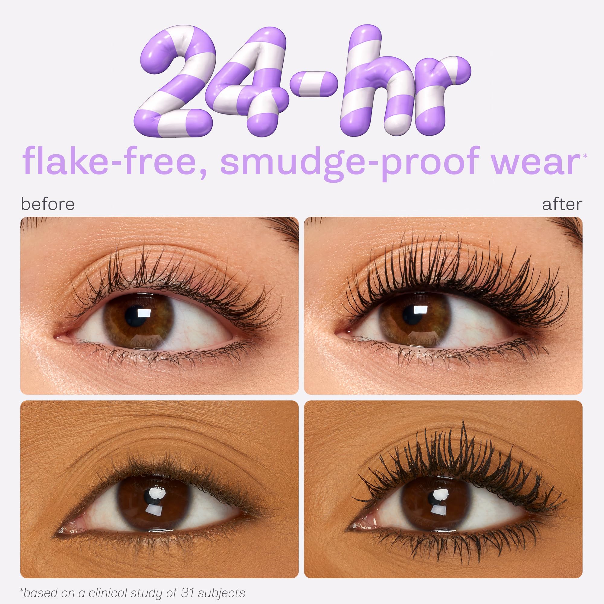 tarte tartelette tubing mascara – Lash Extensions in a Tube, Easy-to-Remove Eye Makeup, Clinically Proven to Volumize & Curl, 24Hr Smudge-Proof Longwear, Vegan & Cruelty-Free thumbnail