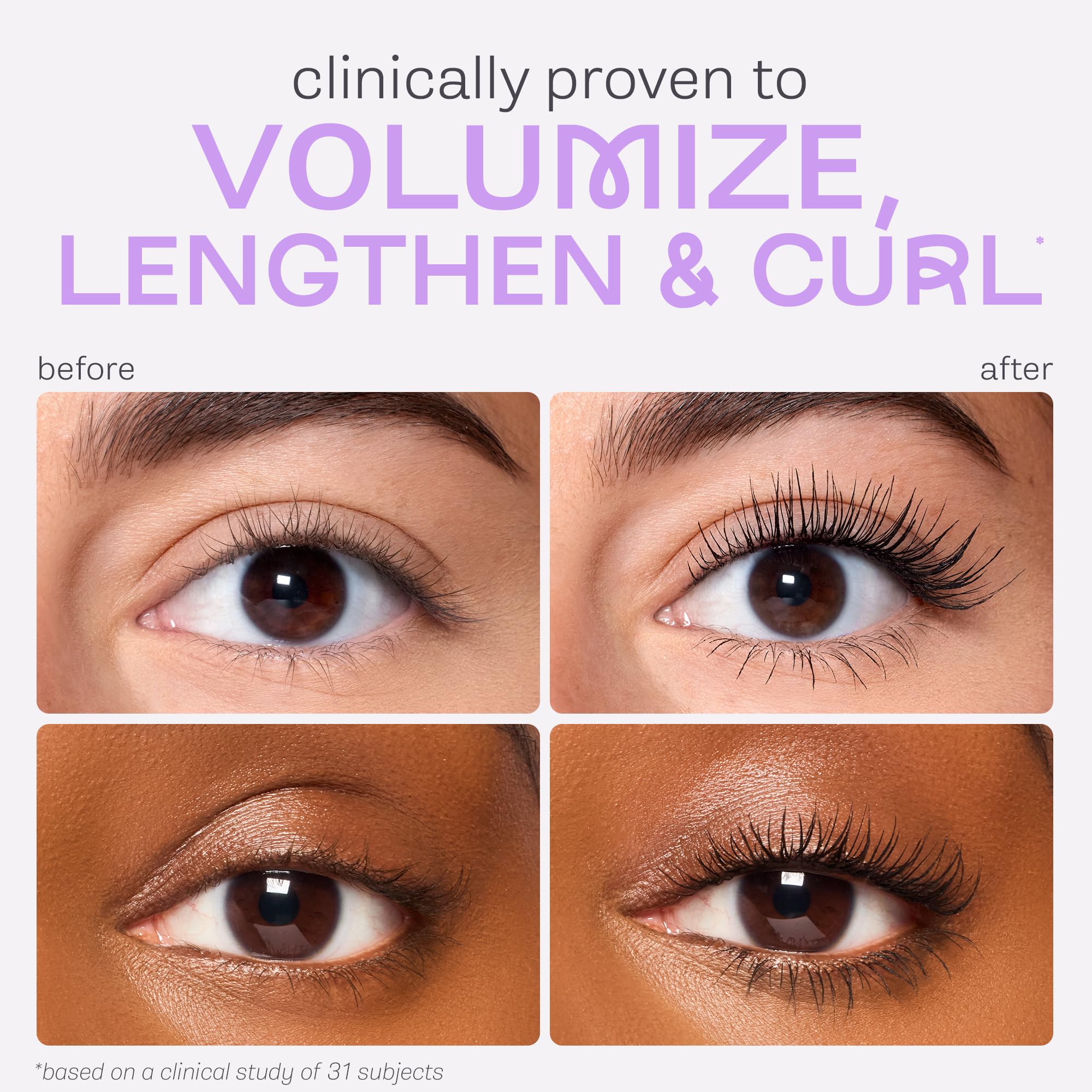 tarte tartelette tubing mascara – Lash Extensions in a Tube, Easy-to-Remove Eye Makeup, Clinically Proven to Volumize & Curl, 24Hr Smudge-Proof Longwear, Vegan & Cruelty-Free thumbnail