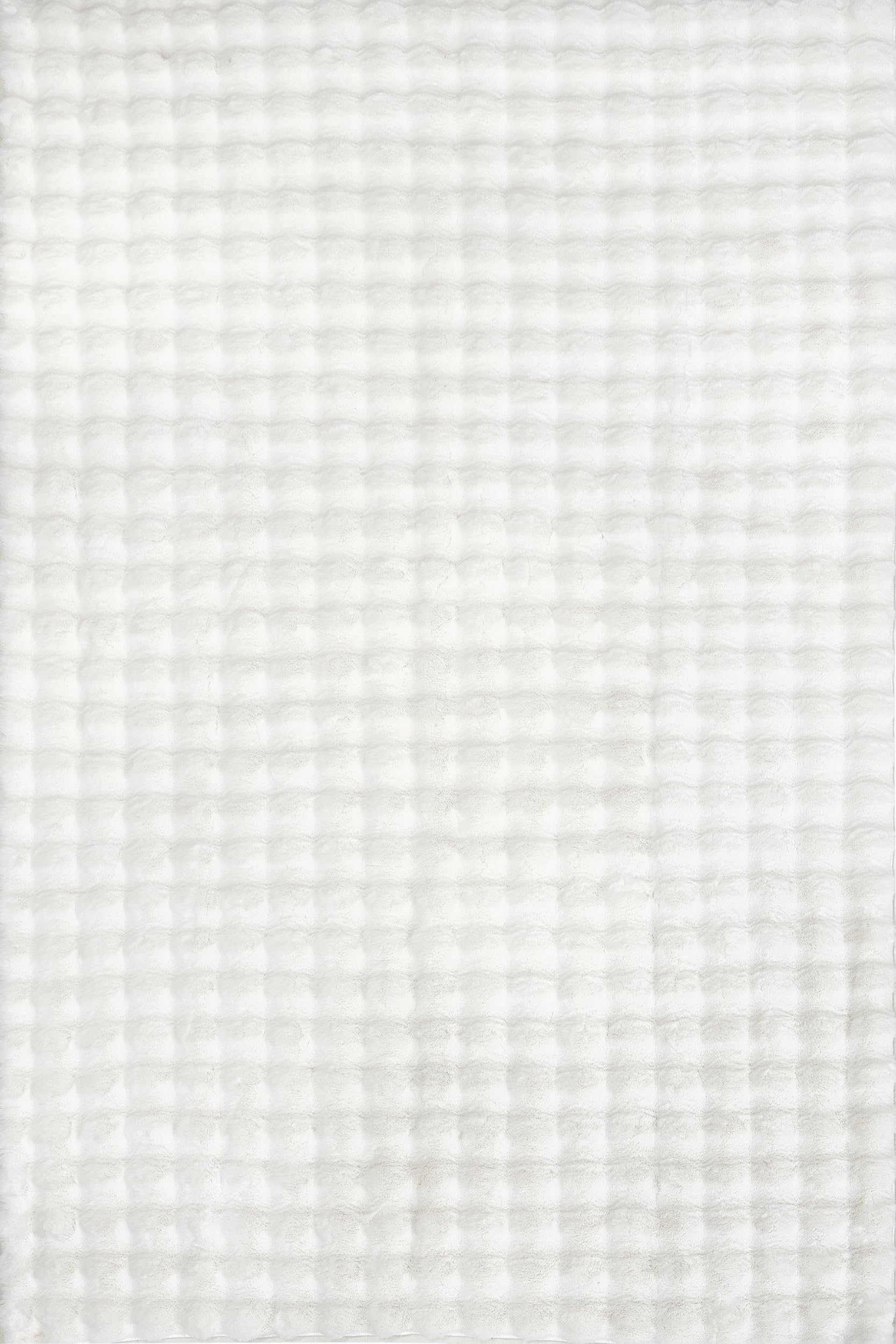 nuLOOM Jeni Off White Checkered Washable Area Rug, 8' x 10' thumbnail