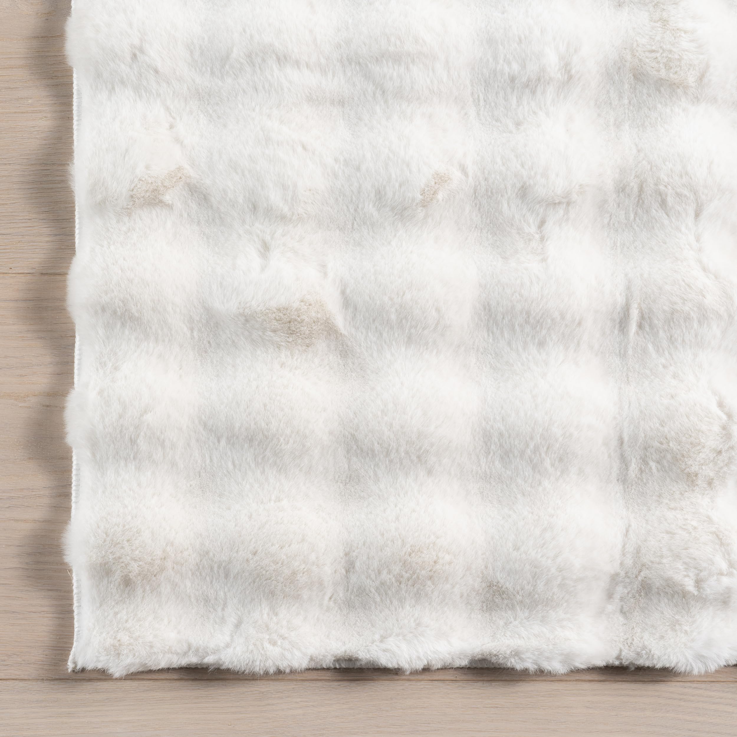 nuLOOM Jeni Off White Checkered Washable Area Rug, 8' x 10' thumbnail
