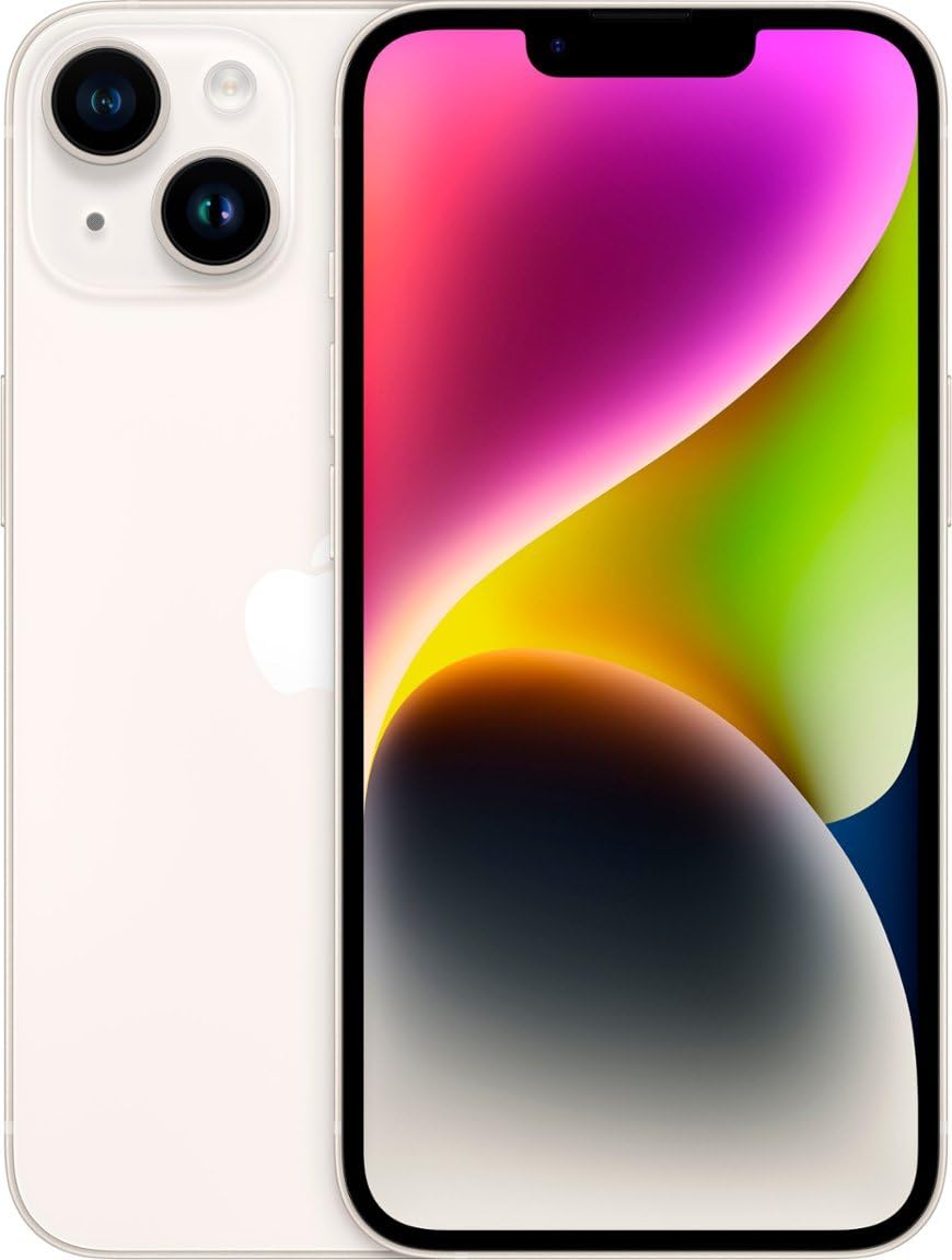 Apple iPhone 14, 128GB, Purple for AT&T (Renewed) thumbnail
