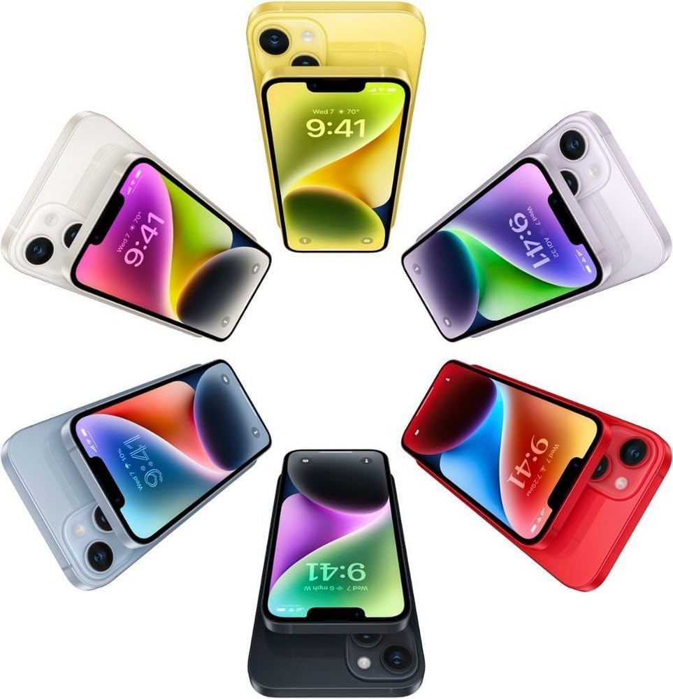 Apple iPhone 14, 128GB, Midnight - Unlocked (Renewed) thumbnail