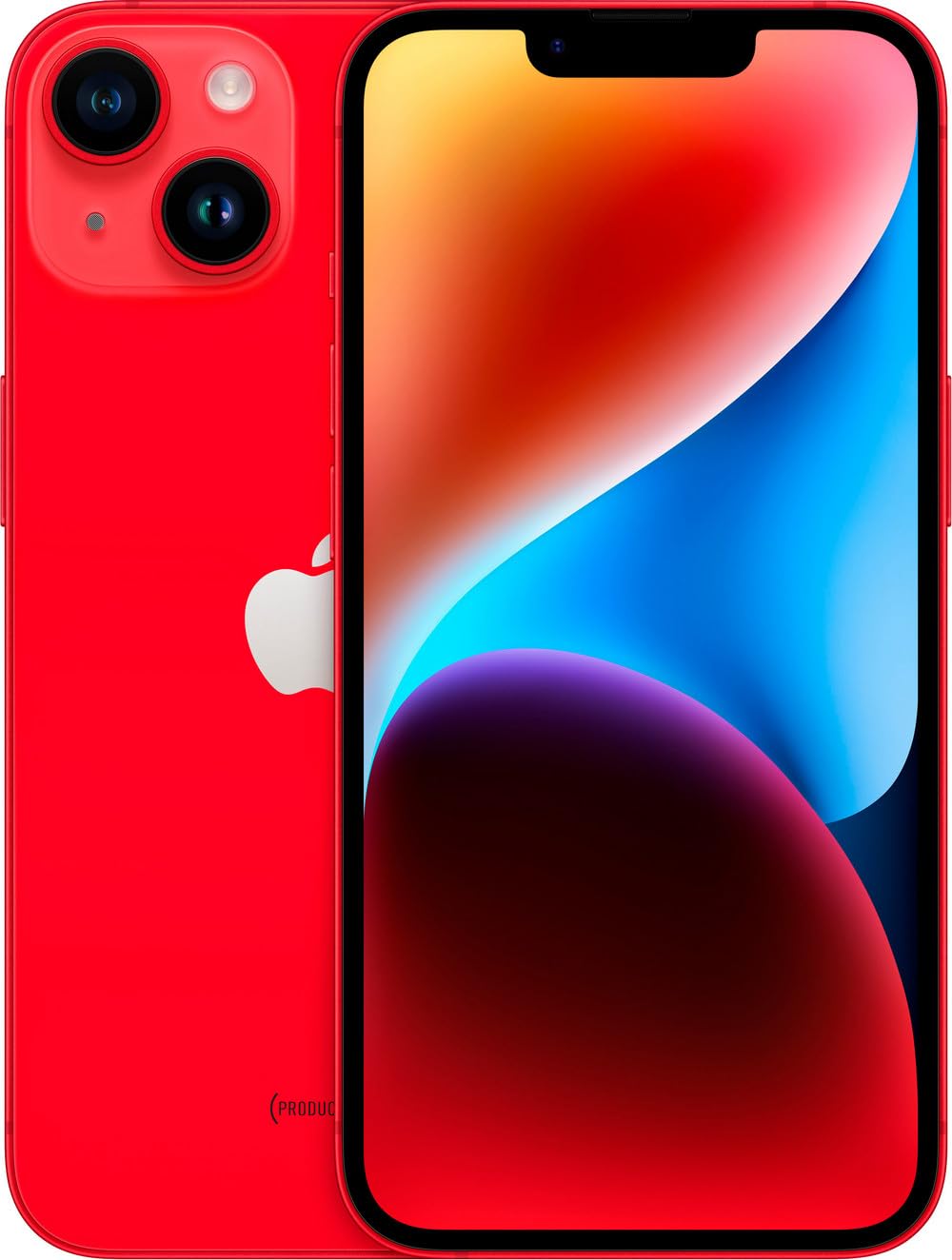 Apple iPhone 14, 128GB, (PRODUCT)Red for AT&T (Renewed)