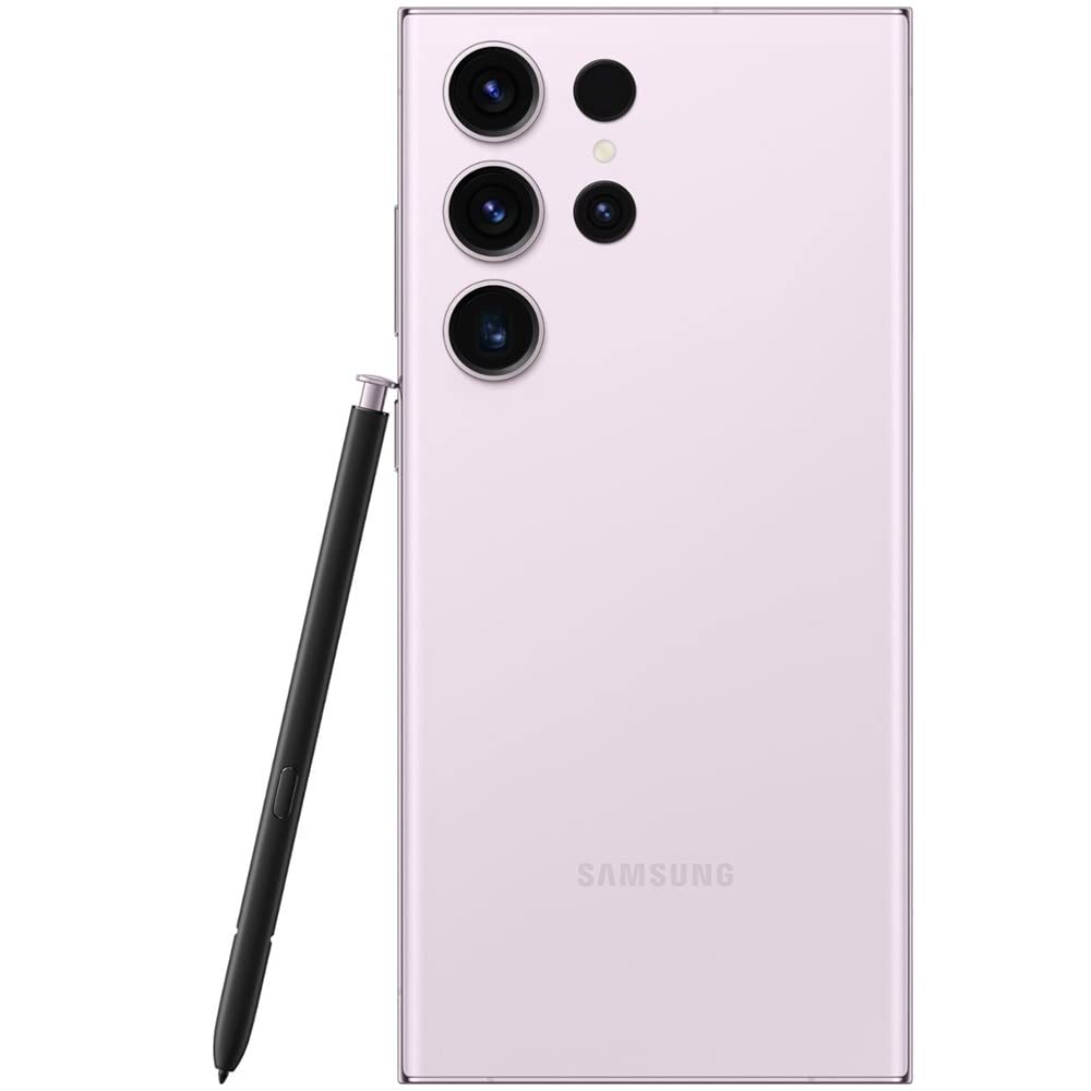 Samsung Galaxy S23 Ultra 5G, US Version, 256GB, Lavender - AT&T (Renewed) thumbnail